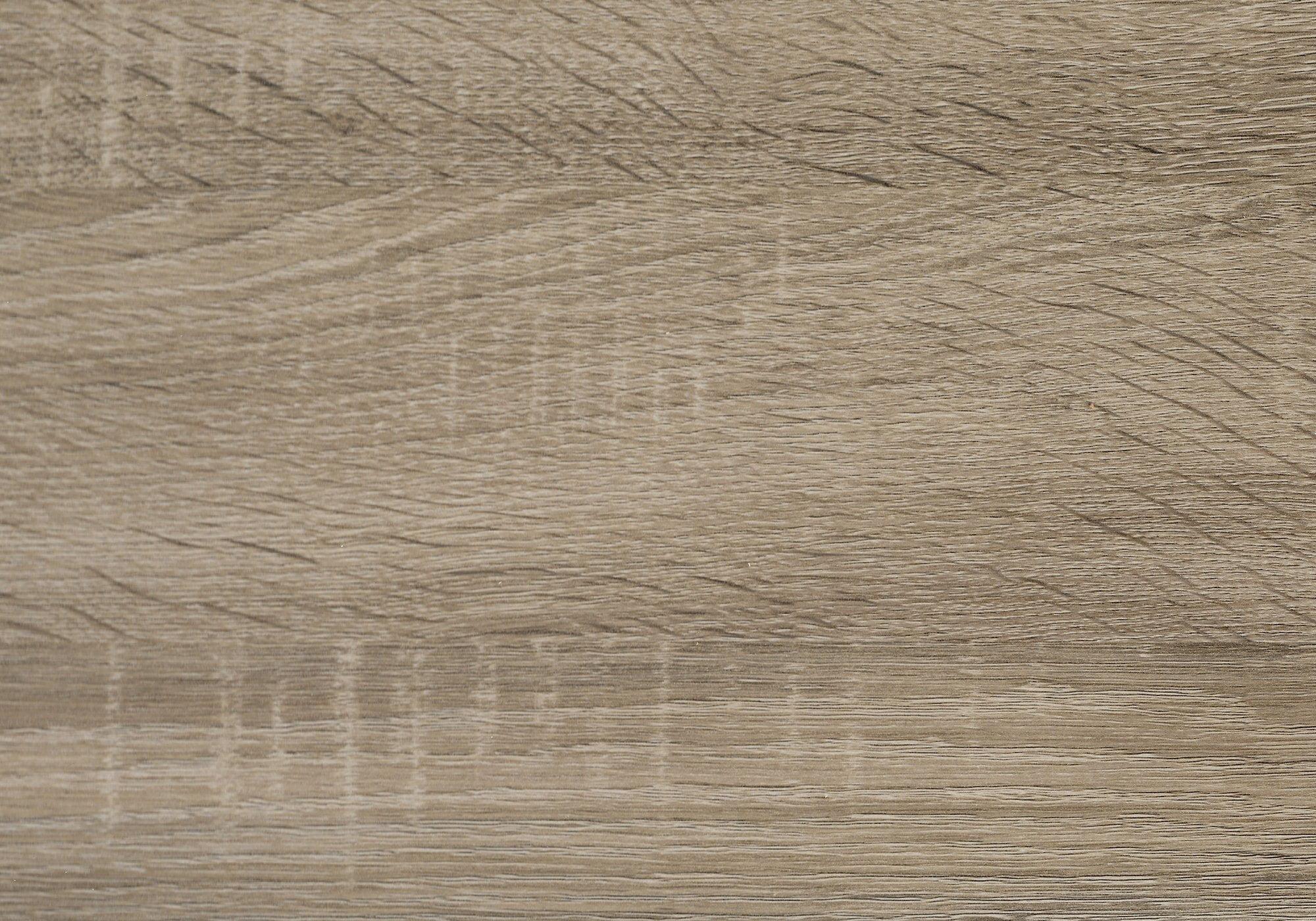 Accent Table with Storage Dark Taupe - EveryRoom: Laminated MDF, Square Shape, Spot Clean, Shelf Cabinet