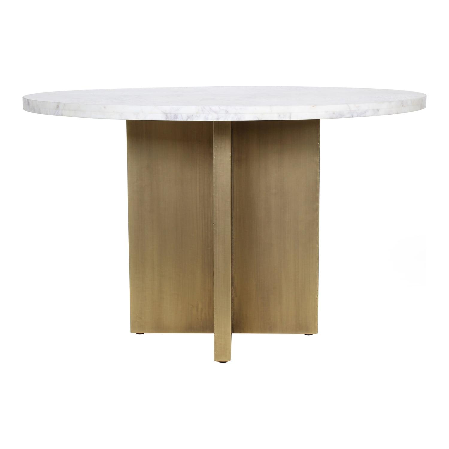 Rita 48'' Round Marble Dining Table