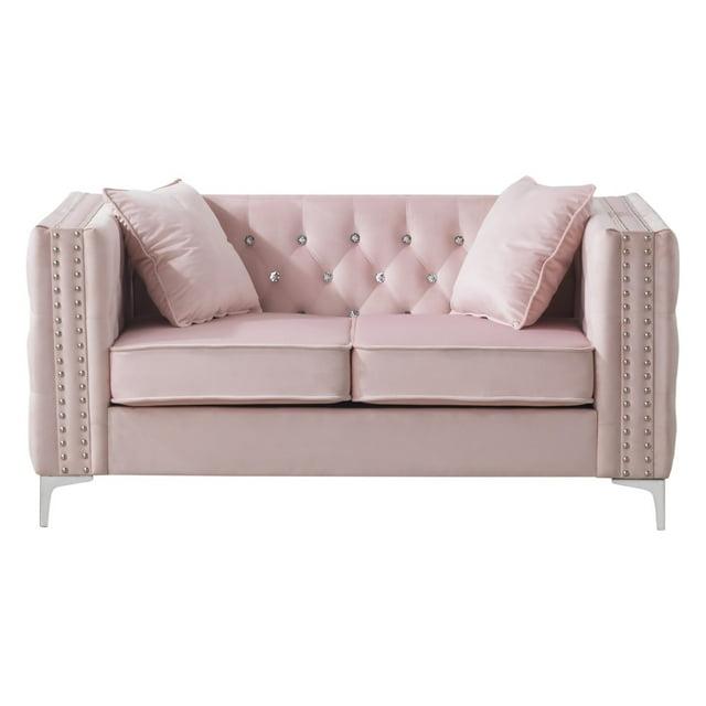 Tina 63'' Velvet Loveseat