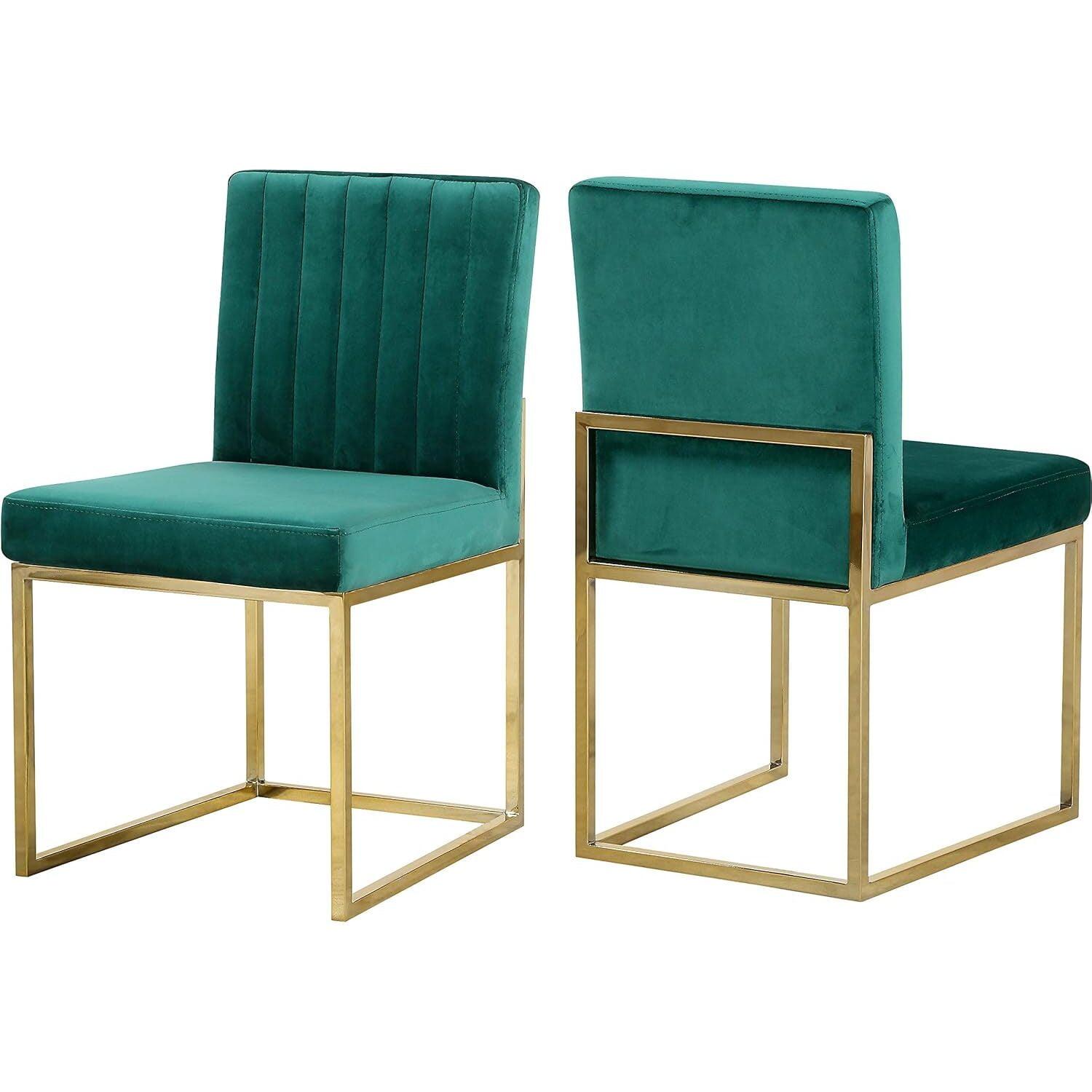 Amberdawn 18.5'' H Velvet Upholstered Side Chair