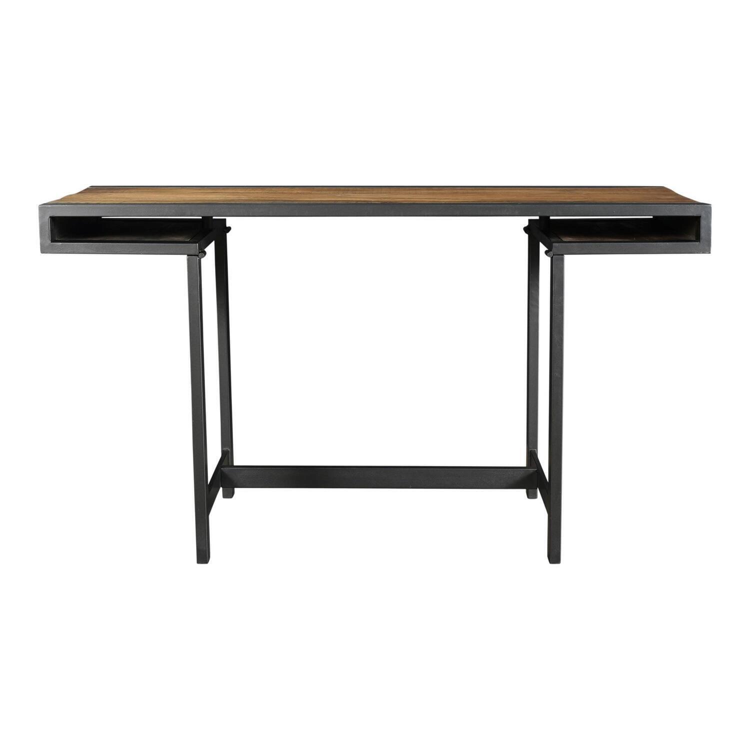 Industrial Wraparound Desk