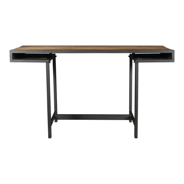 Industrial Wraparound Desk