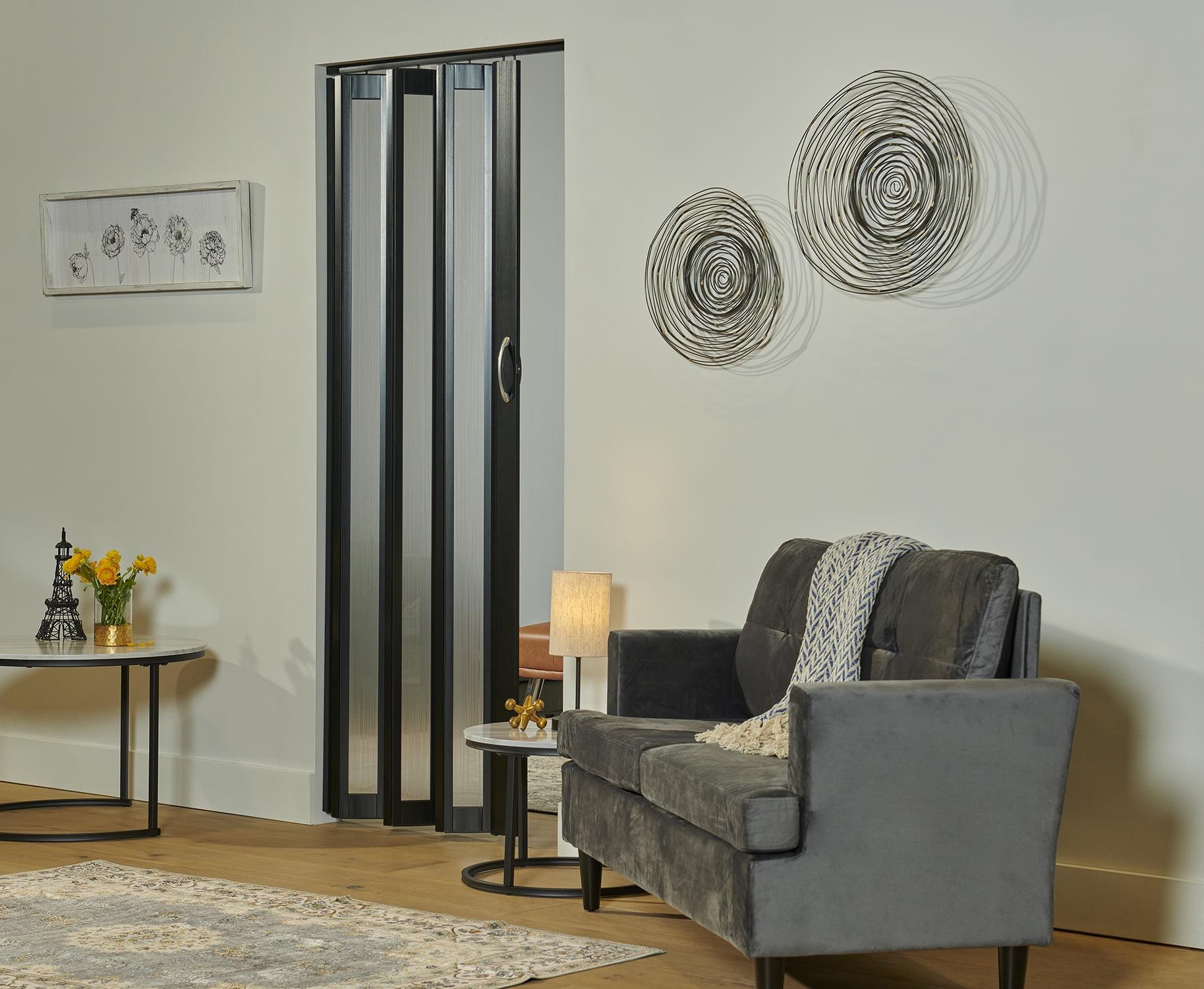 Homestyle Metro 36" x 80" Black Rain