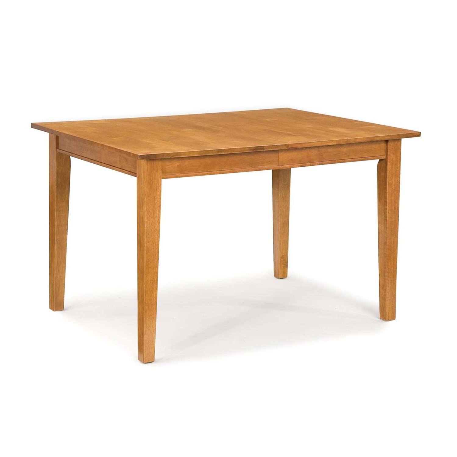 Cottage Oak Extendable Dining Table with Natural Finish