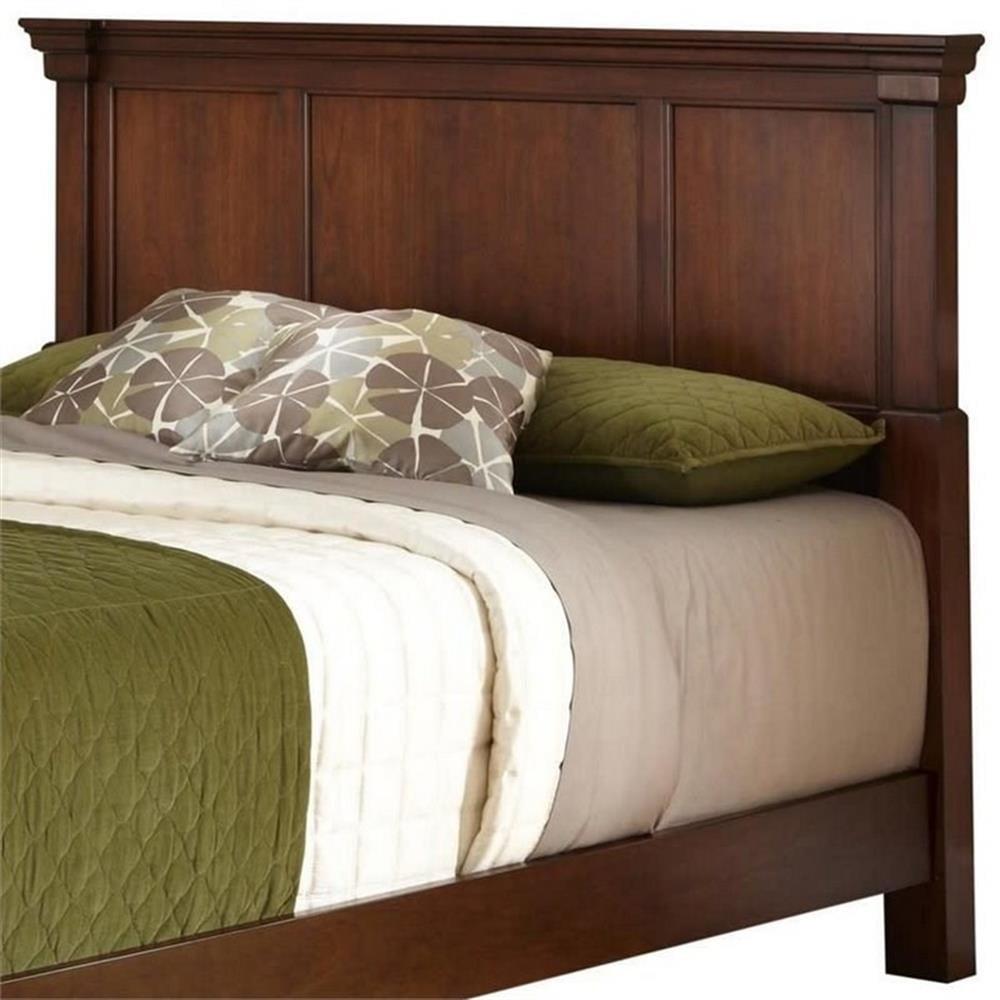 Aspen Rustic Cherry Full/Queen Mahogany Wood Headboard