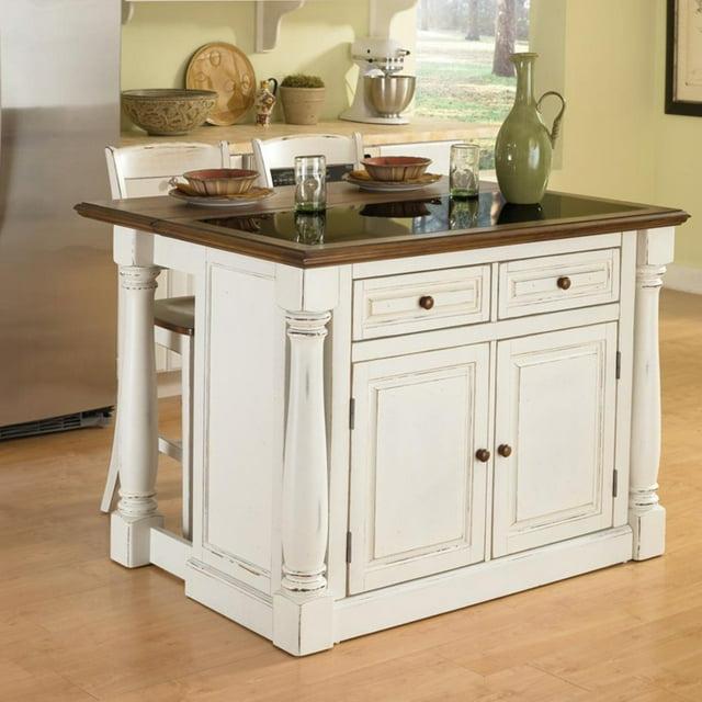 Home Styles Monarch Granite Top Kitchen Island