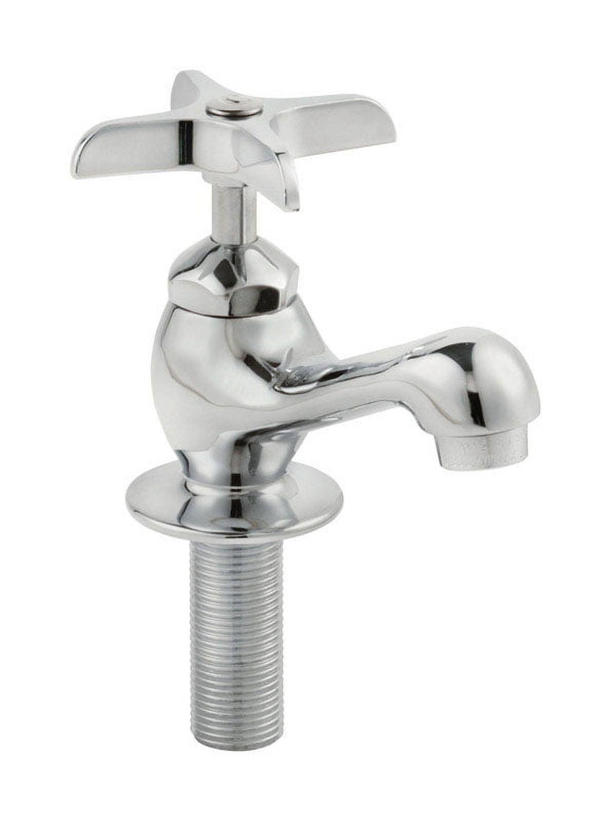 Homewerks Chrome Single Handle Low Arc Kitchen Faucet