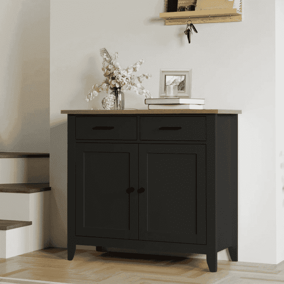 Ailynn - 2 Drawer- 2 Door Accent Cabinet
