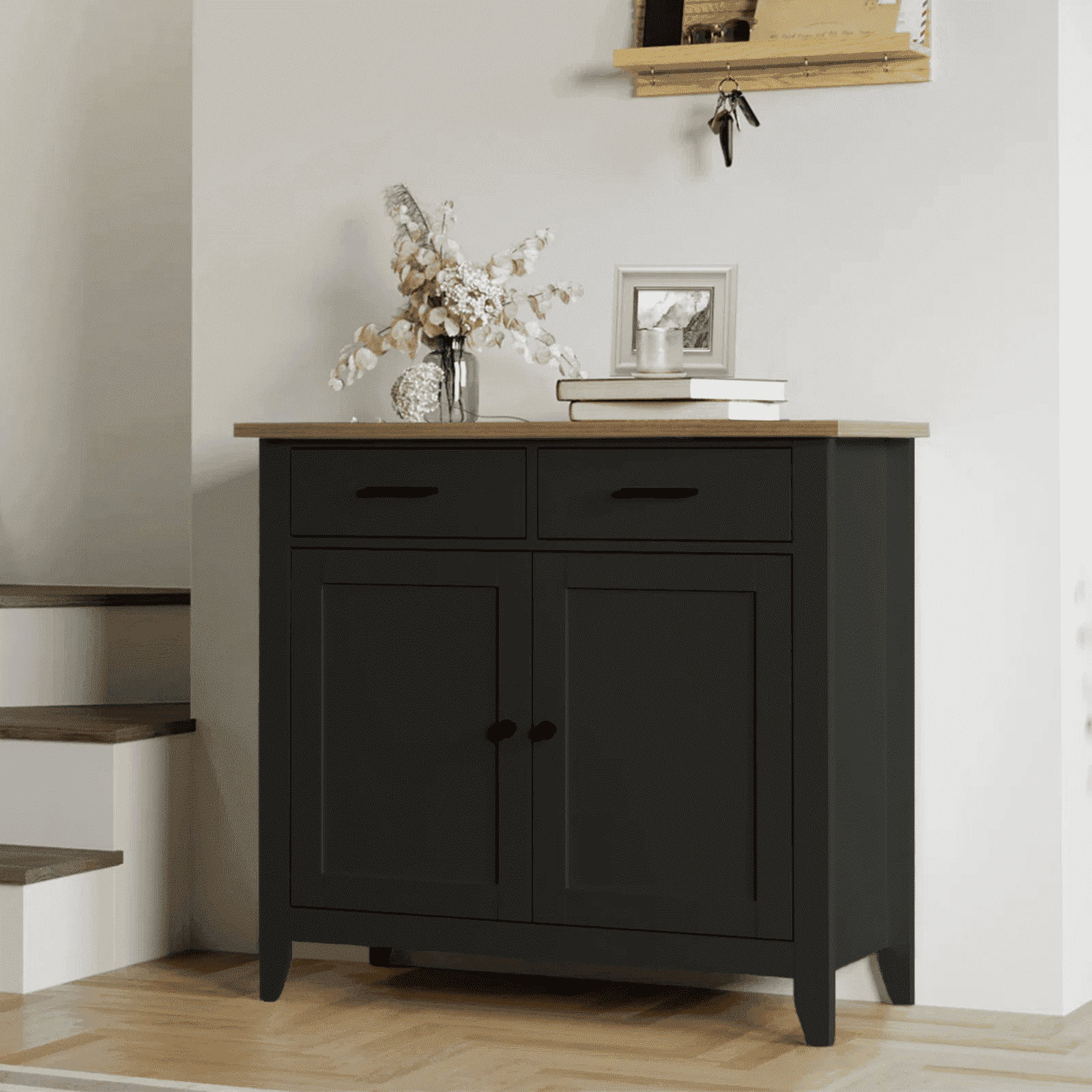 Ailynn - 2 Drawer- 2 Door Accent Cabinet
