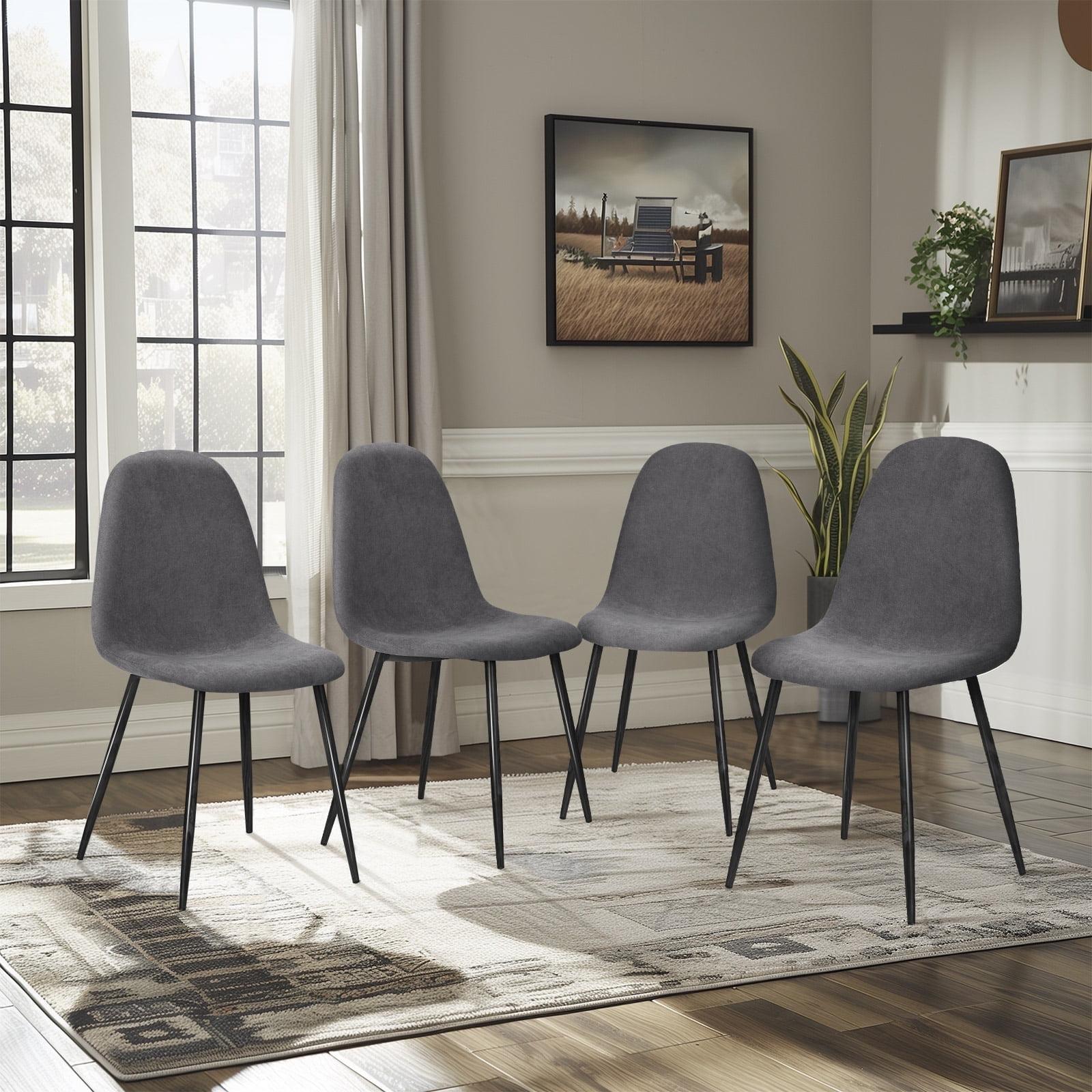 Minehead Upholstered Side Dining Chair for Living Room Kitchen Dining Room