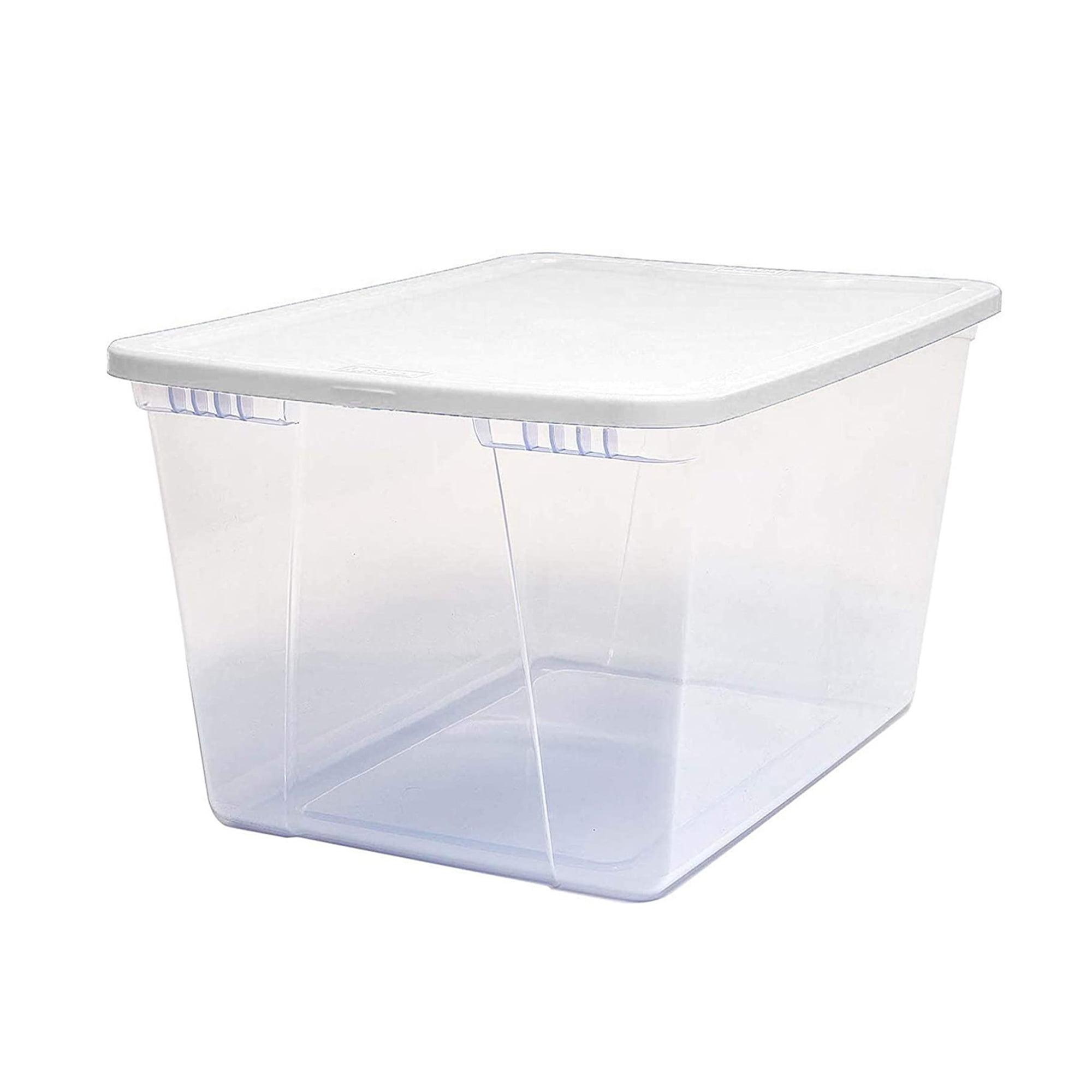 Homz Stackable Plastic Storage Container (Set of 2)