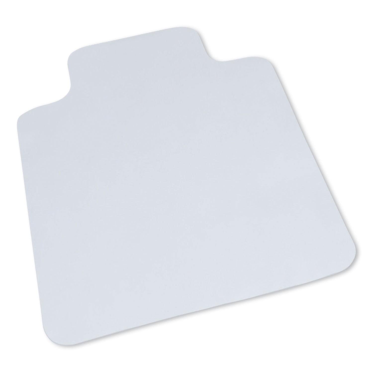 Clear Rectangular Hard Surface Chair Mat with Lip, 36" x 48"