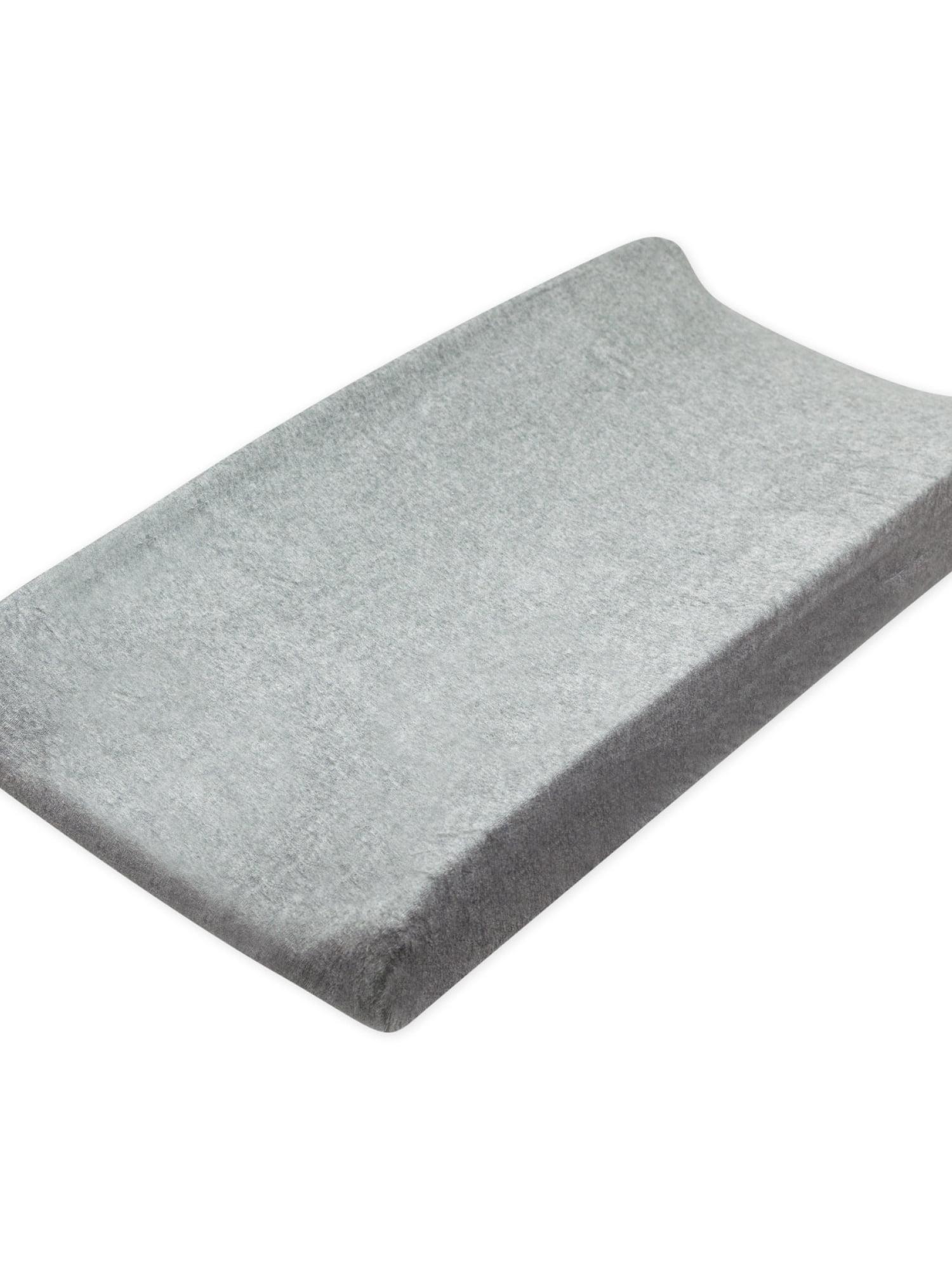 Honest Baby Organic Cotton Baby Terry Changing Pad Cover - Heather Gray