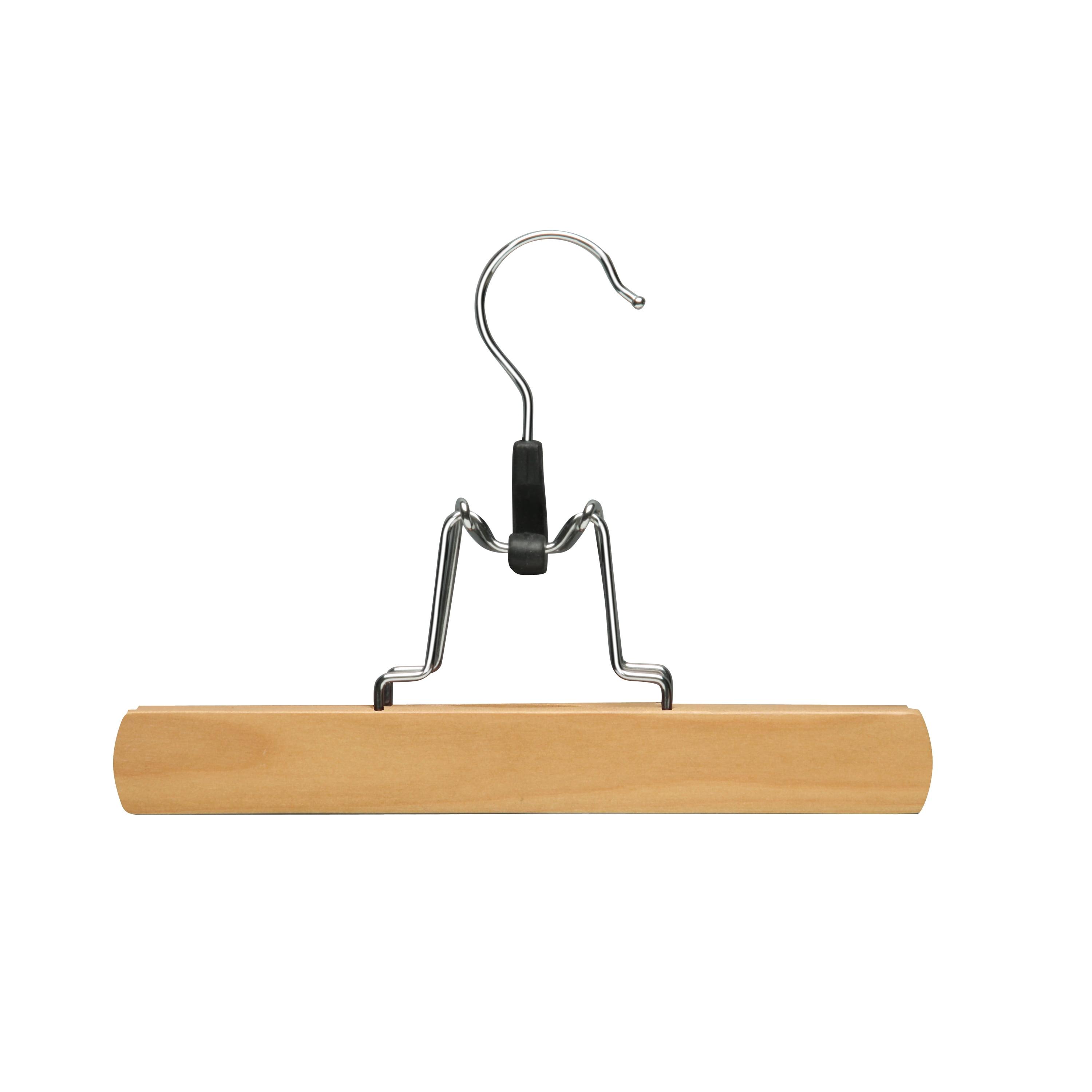 Marnell Wood Hangers With Clips for Skirt/Pants