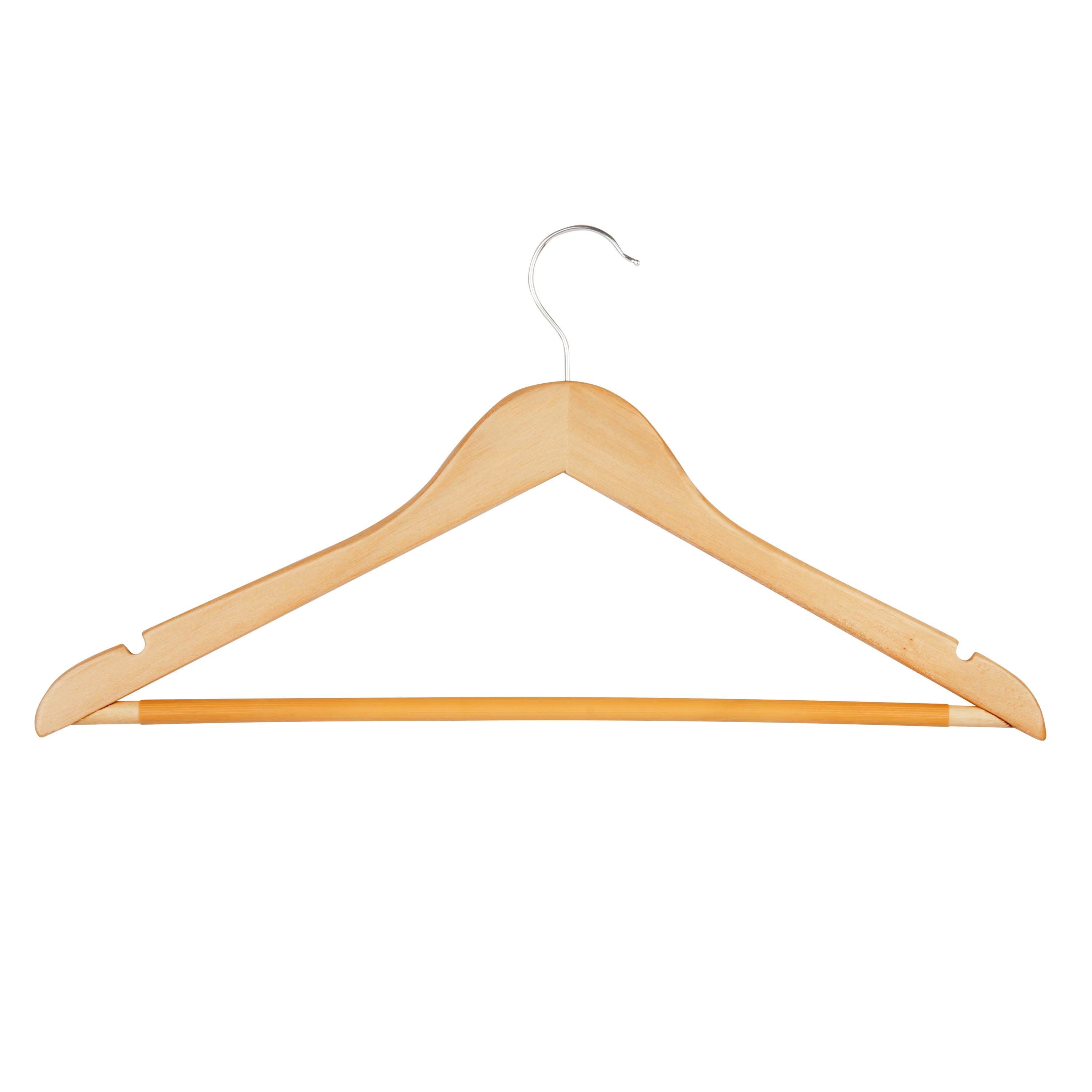 Wood Non-Slip Standard Hanger for Dress/Shirt/Sweater