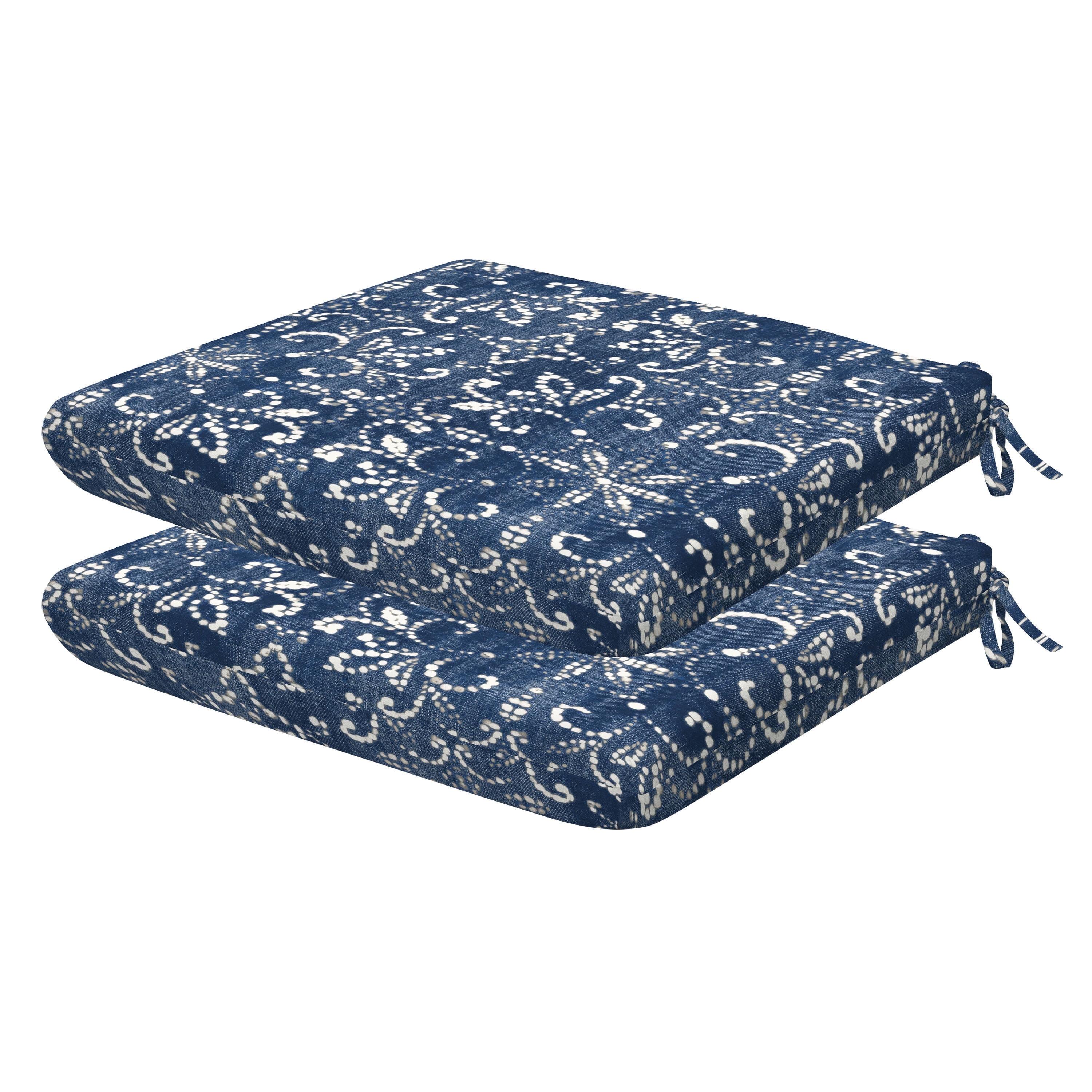 Honeycomb Outdoor Universal Seat Cushion (2-Pack) - Boheme