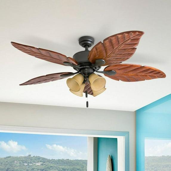 Honeywell 52" Royal Palm Tropical 5 Blade Ceiling Fan