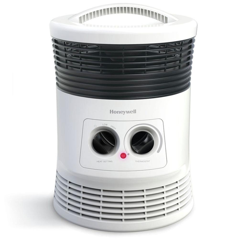 Honeywell 360 Surround Space Heater, White, HHF360W