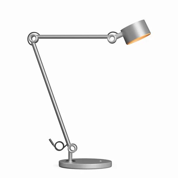 Honeywell HWT-01A Office LED Desk Lamp, 4000K Natural Light Dimmable Eye-Protection Table Lamps, Full Metal Touch Control Desk Light, Adjustable Swing Arm Table Light for Home Office Reading Bedroom