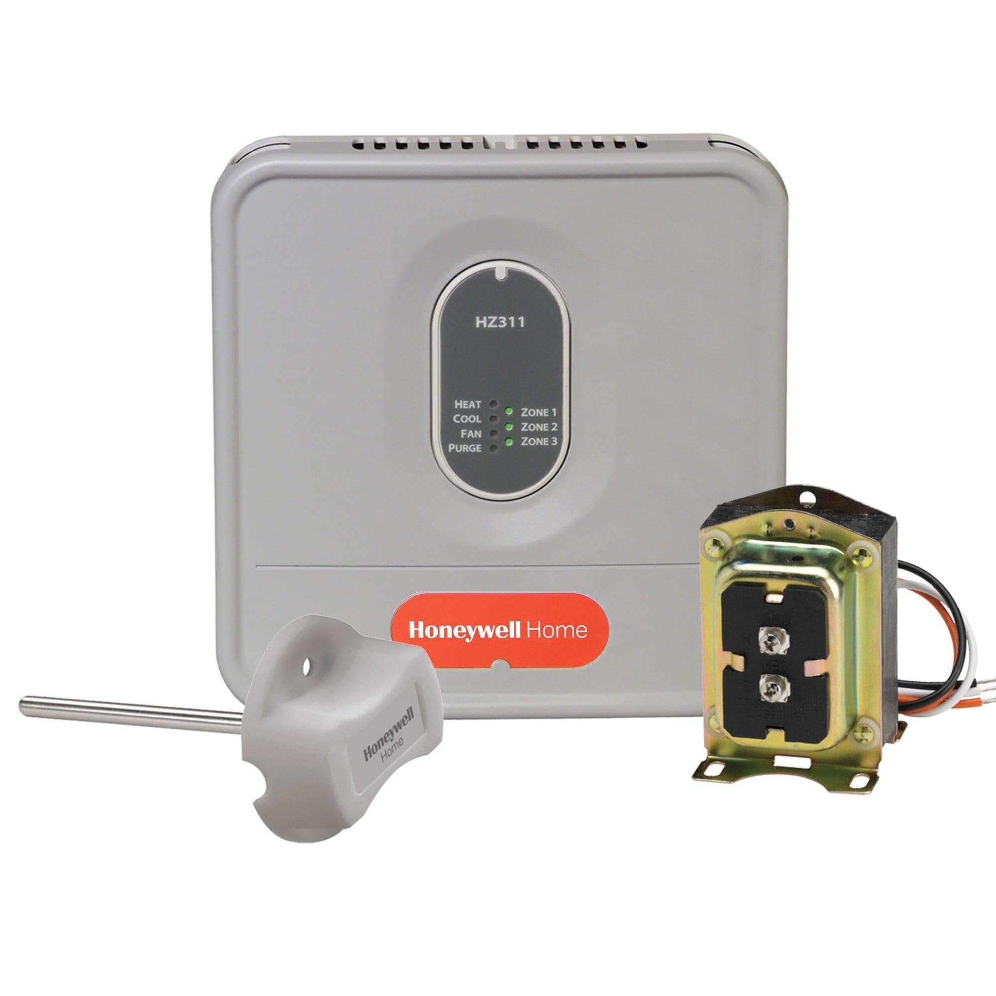 Gray Digital Heat Pump Zone Control Kit