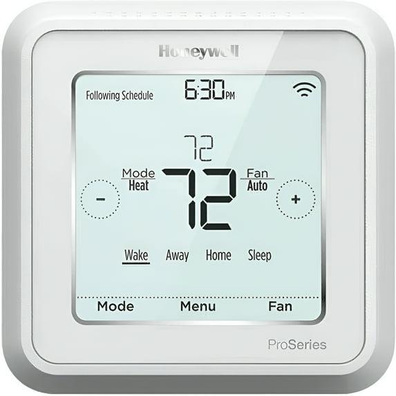 Honeywell Home Th6320ZW2003 Z-Wave T6 Pro Series Plastic Square White Programmable Thermostat