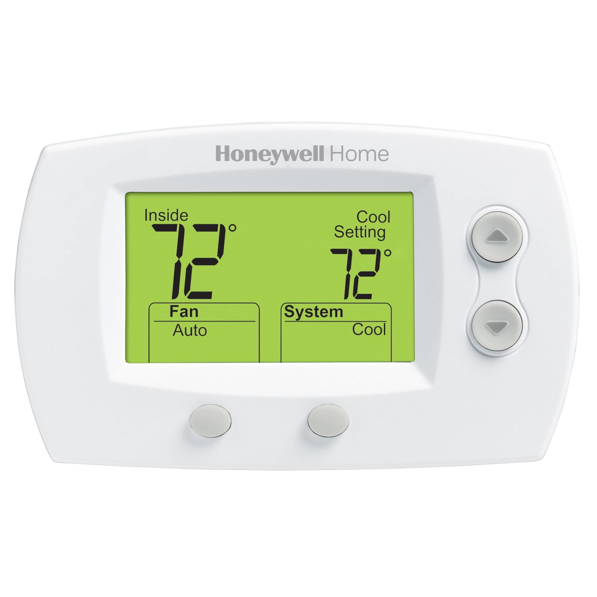 Honeywell White Digital Low Voltage Heat Pump Thermostat