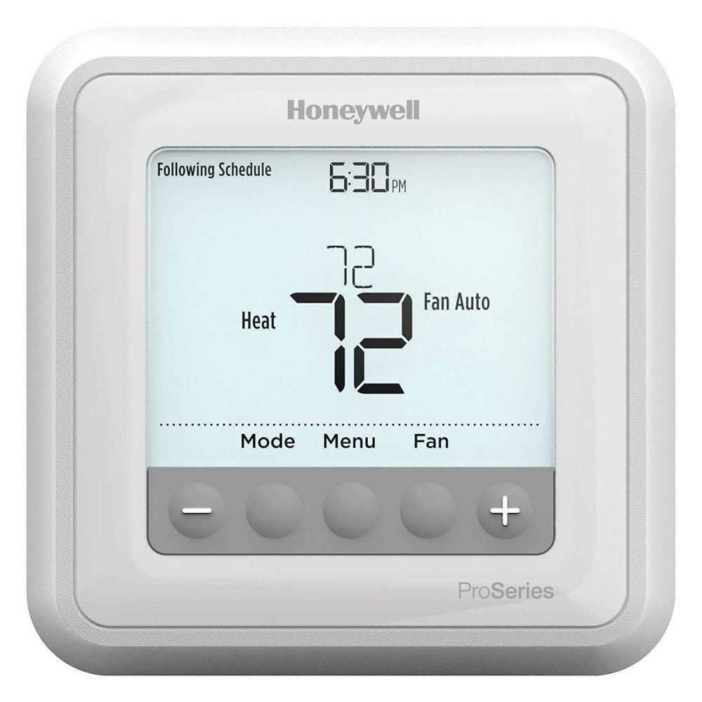 Honeywell T6 Pro White Programmable Digital Thermostat