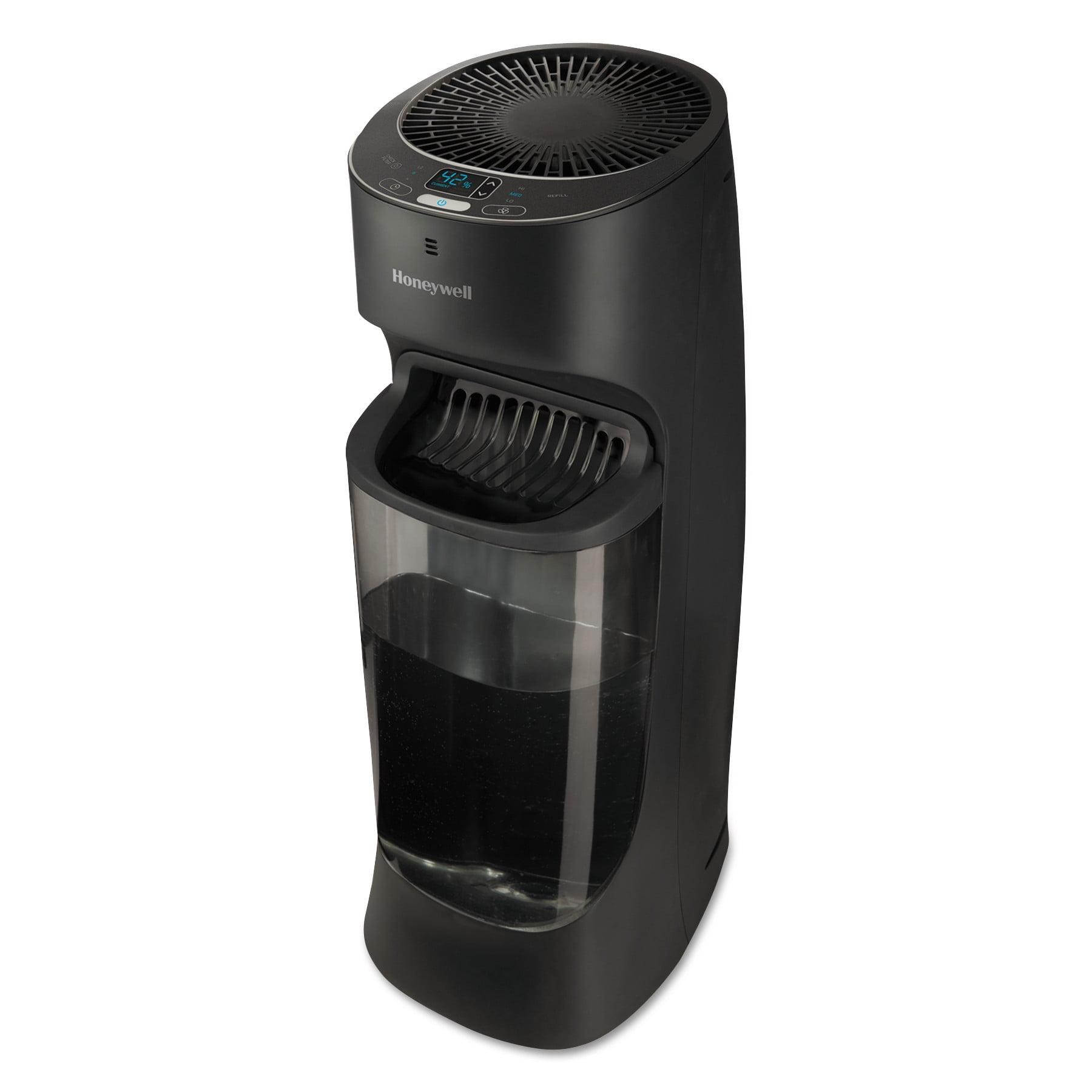 BEACHWATER POOL & SPA, LLC Top Fill Tower Humidifier, Digital Humidistat, Cool Mist Humidifier For Bedroom, Home Or Office With Space Saving Tower Design