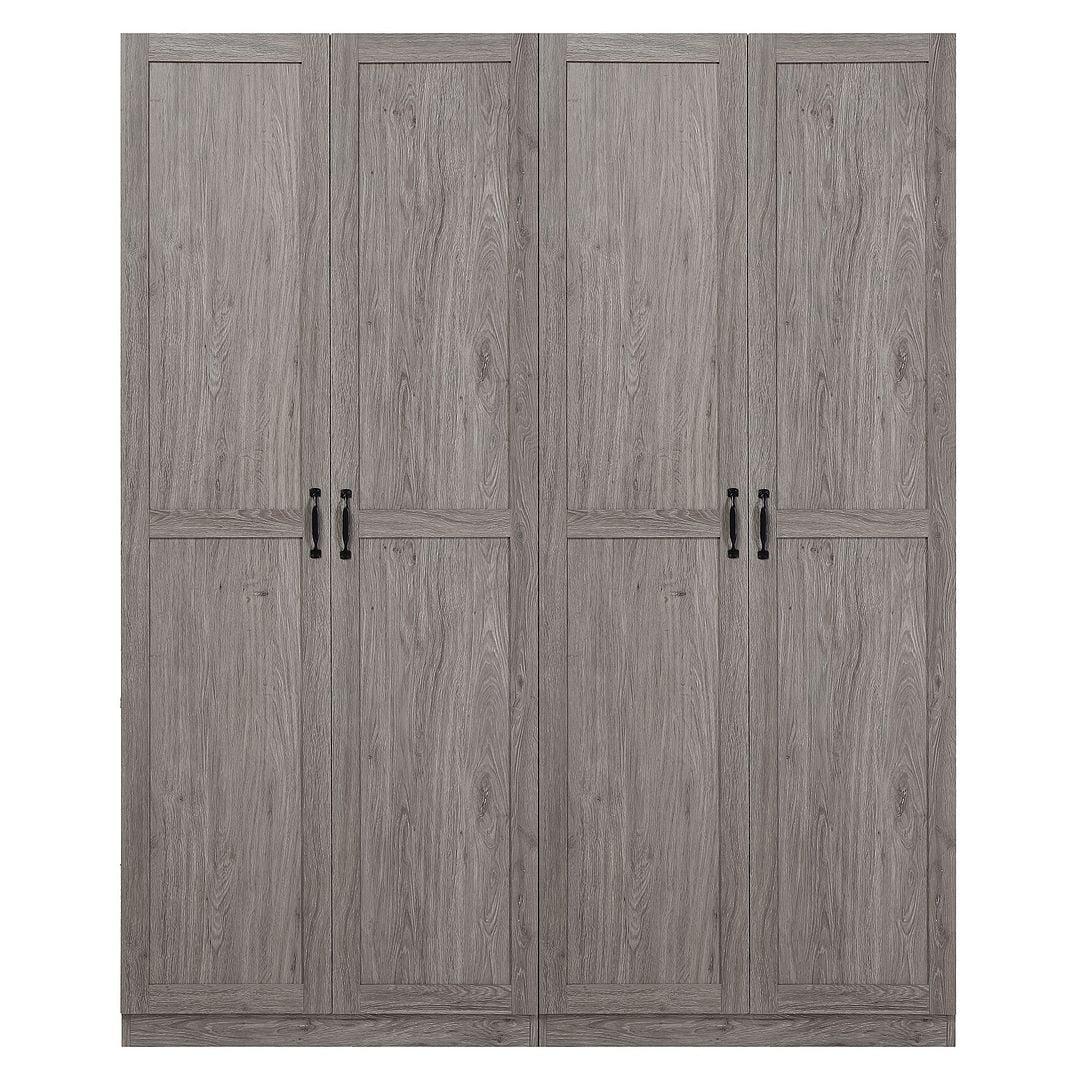 Manhattan Comfort Hopkins Armoire (Set of 2)