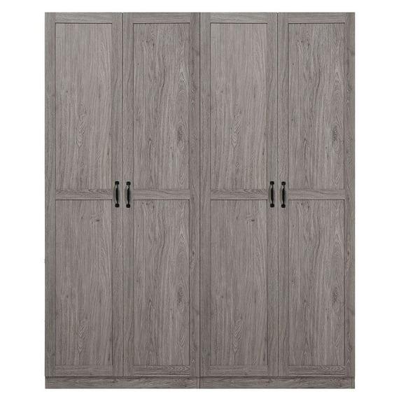 Manhattan Comfort Hopkins Armoire (Set of 2)