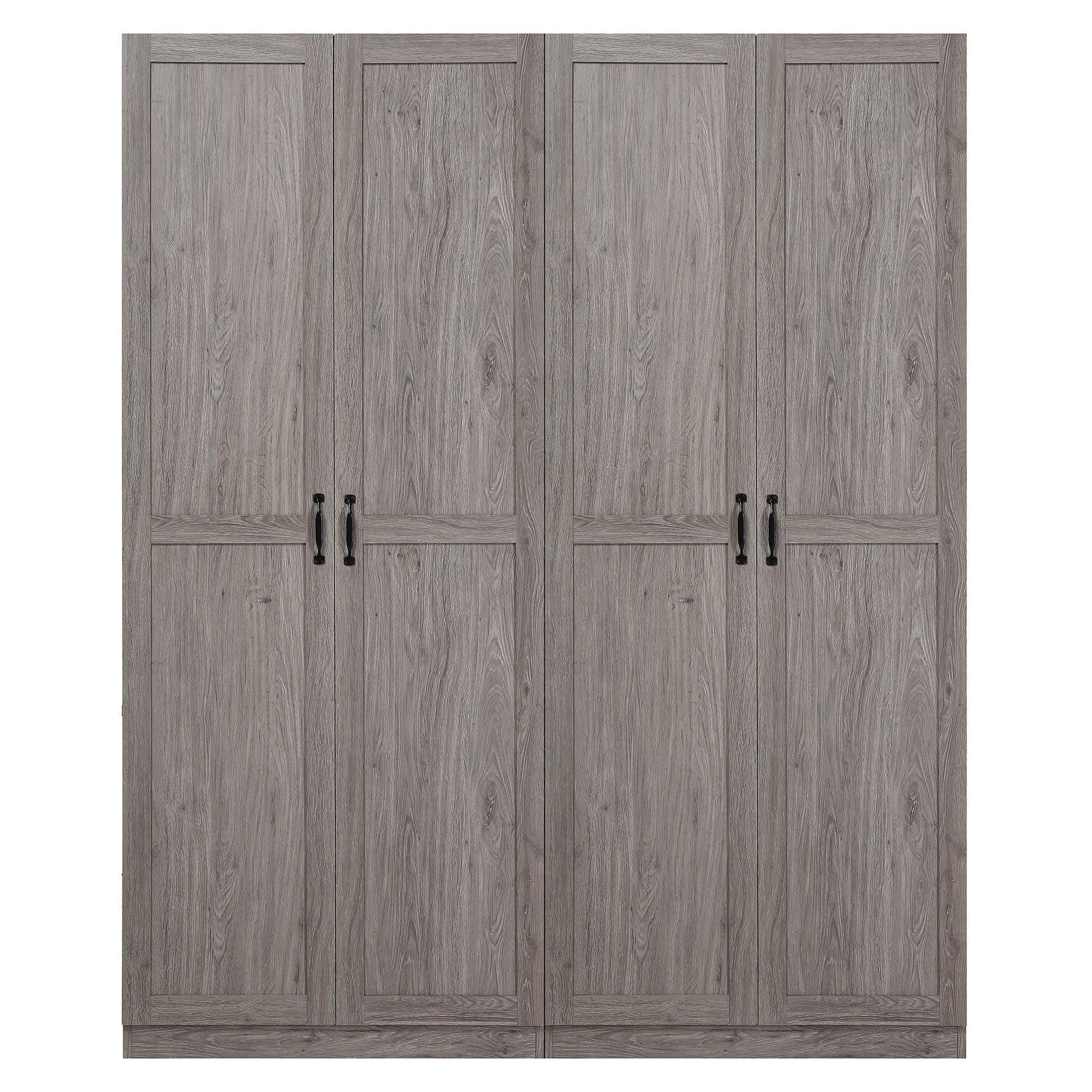 Manhattan Comfort Hopkins Armoire (Set of 2)