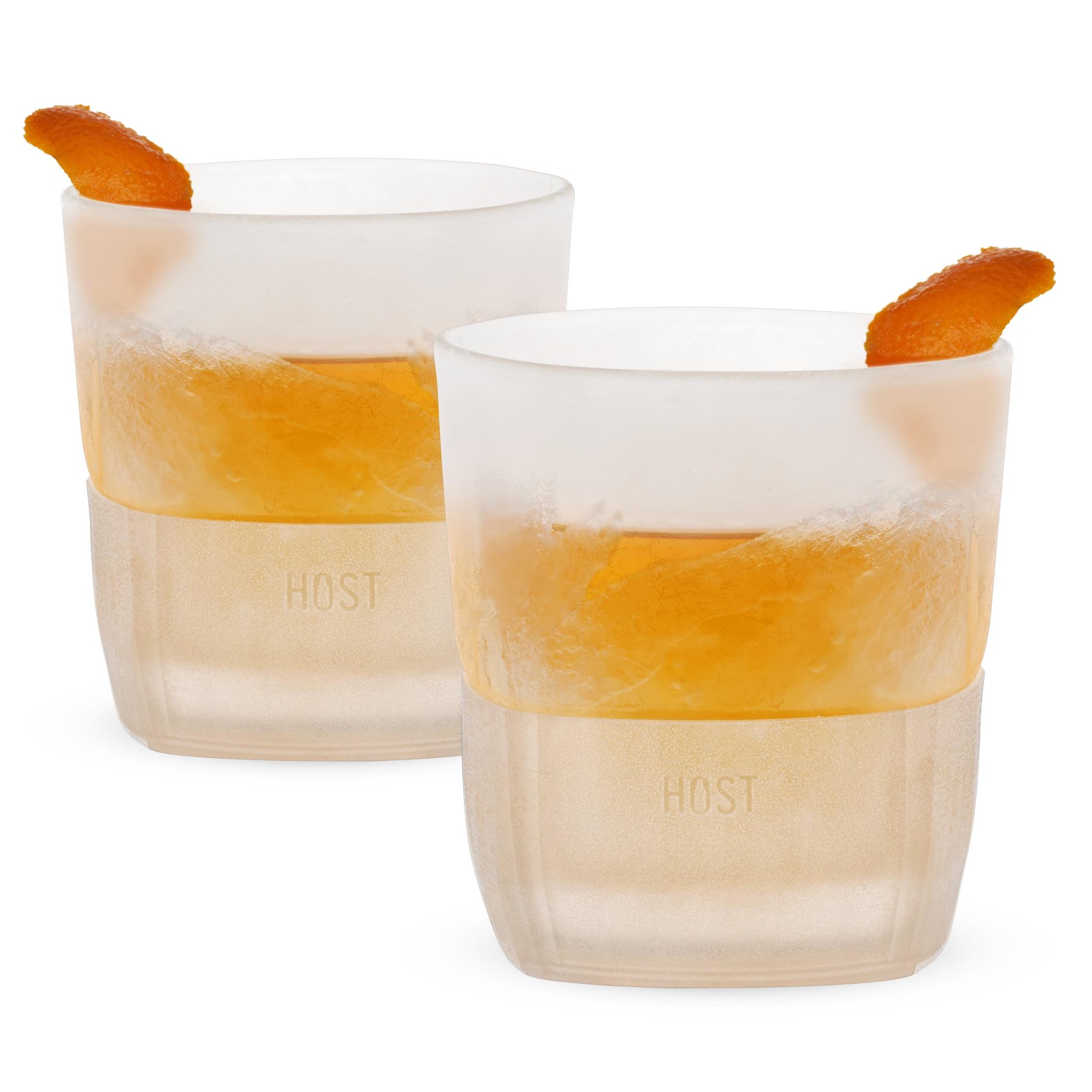 Glass Whiskey FREEZE Cooling Cup (Set of 2)