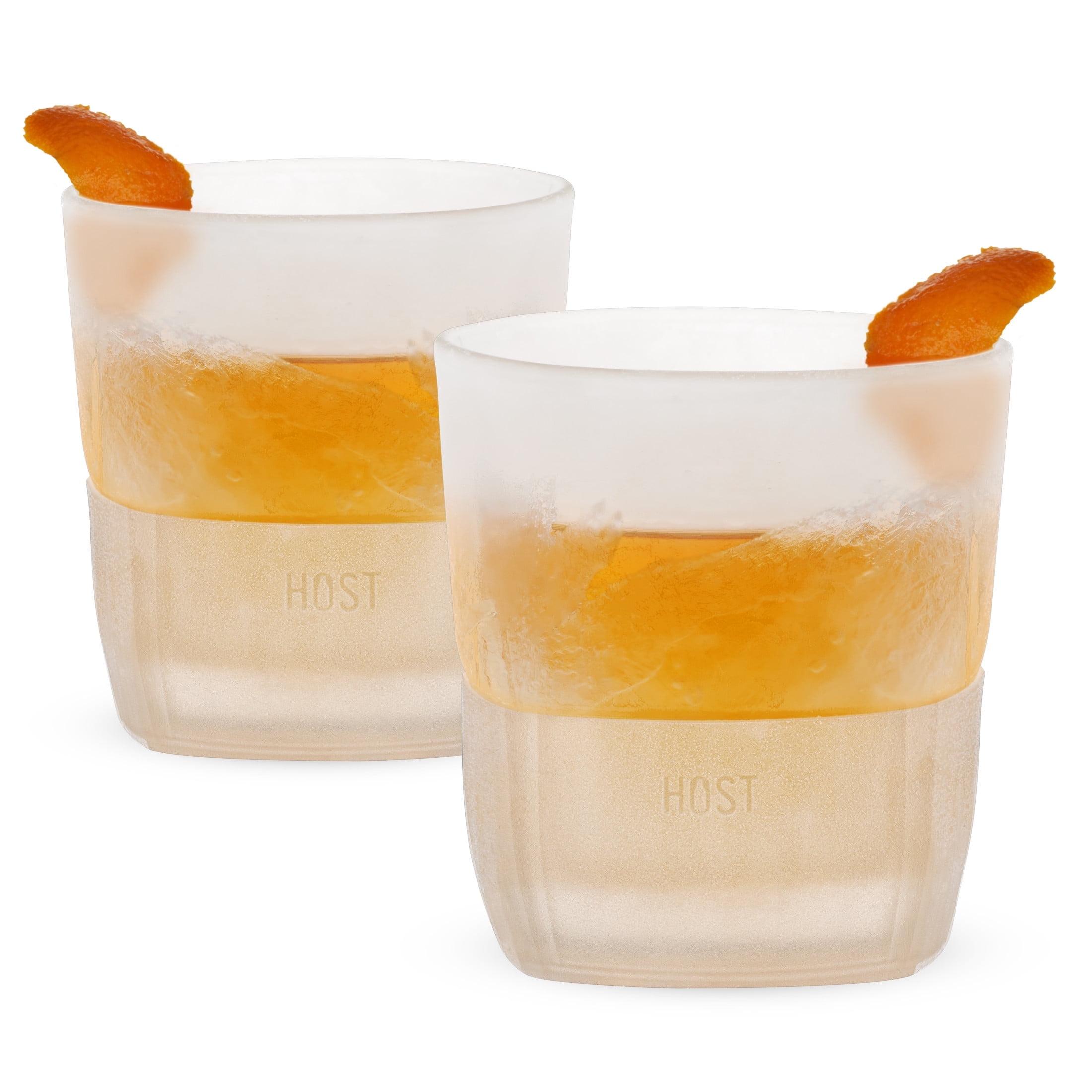 Glass Whiskey FREEZE Cooling Cup (Set of 2)
