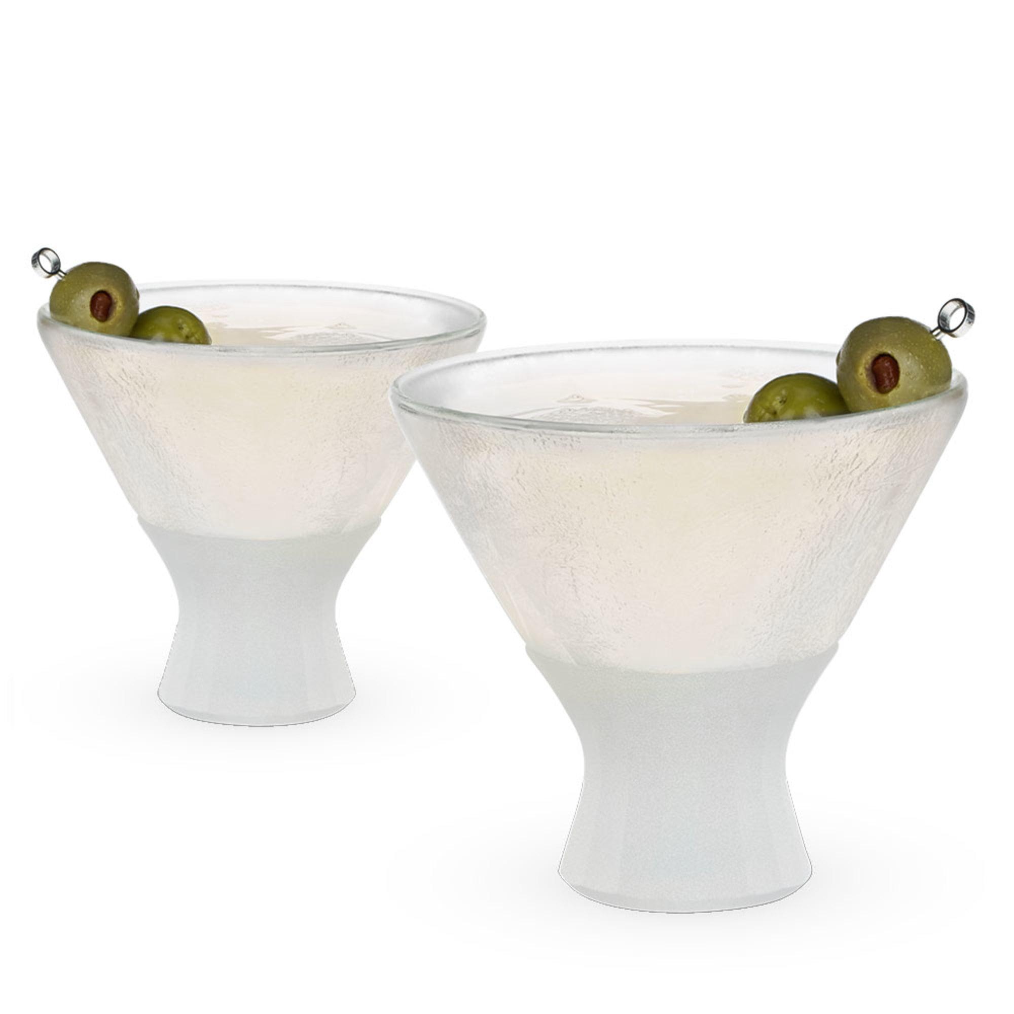 Glass Martini FREEZE Cooling Cup