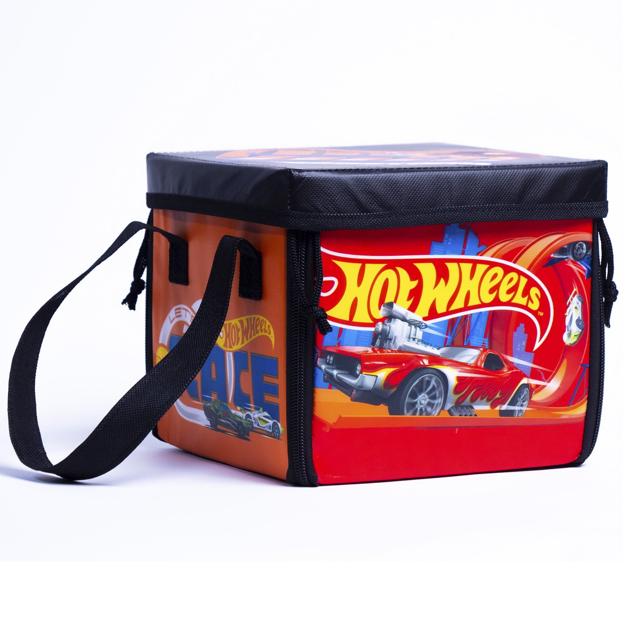 Hot Wheels ZipBin Ramp It Up! Storage Case & Racetrack Playmat/Car Ramp