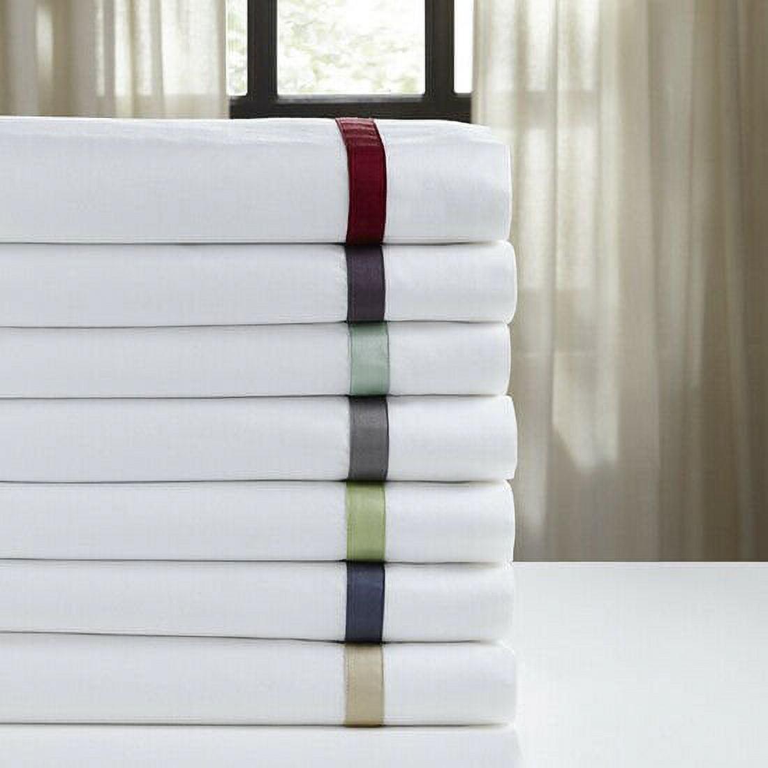 Queen Gray Cotton Sateen Deep Pocket Sheet Set