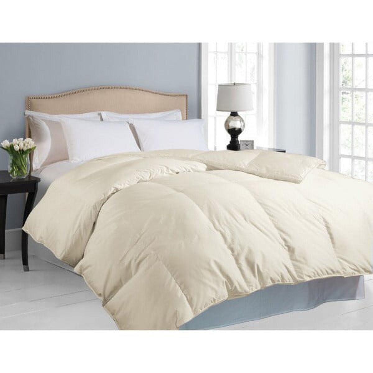 Hotel Grand  Oversized 700 Thread Count White Down Comforter Ivory Full - Queen