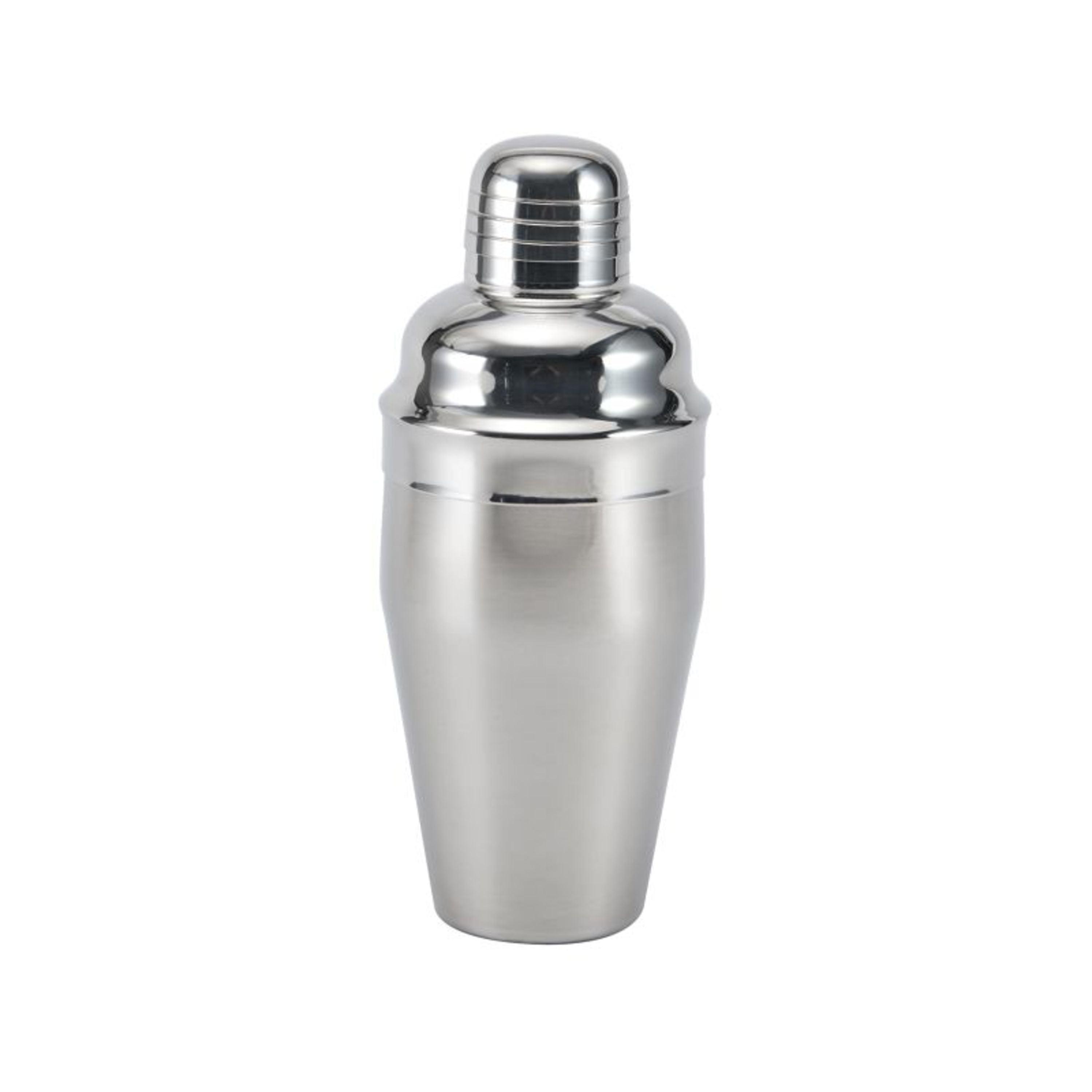 Houdini 16oz Silver Stainless Steel Cocktail Shaker