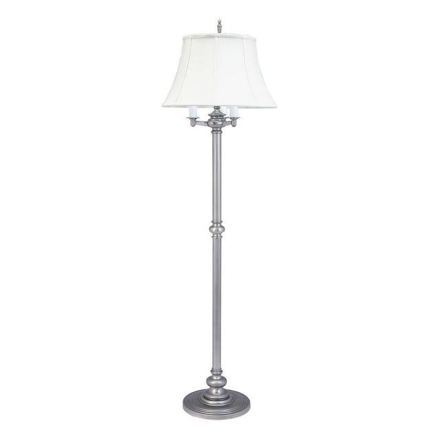House of Troy Newport 66" Pewter Six-Way Floor Lamp