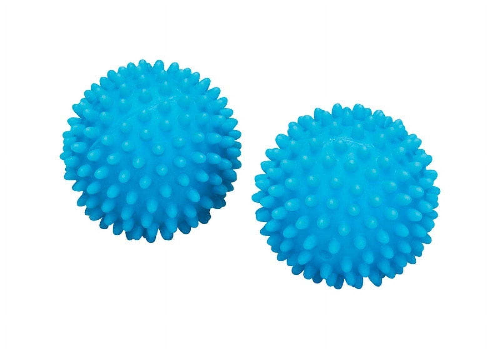 Blue Soft Rubber Dryer Balls, Set of 2