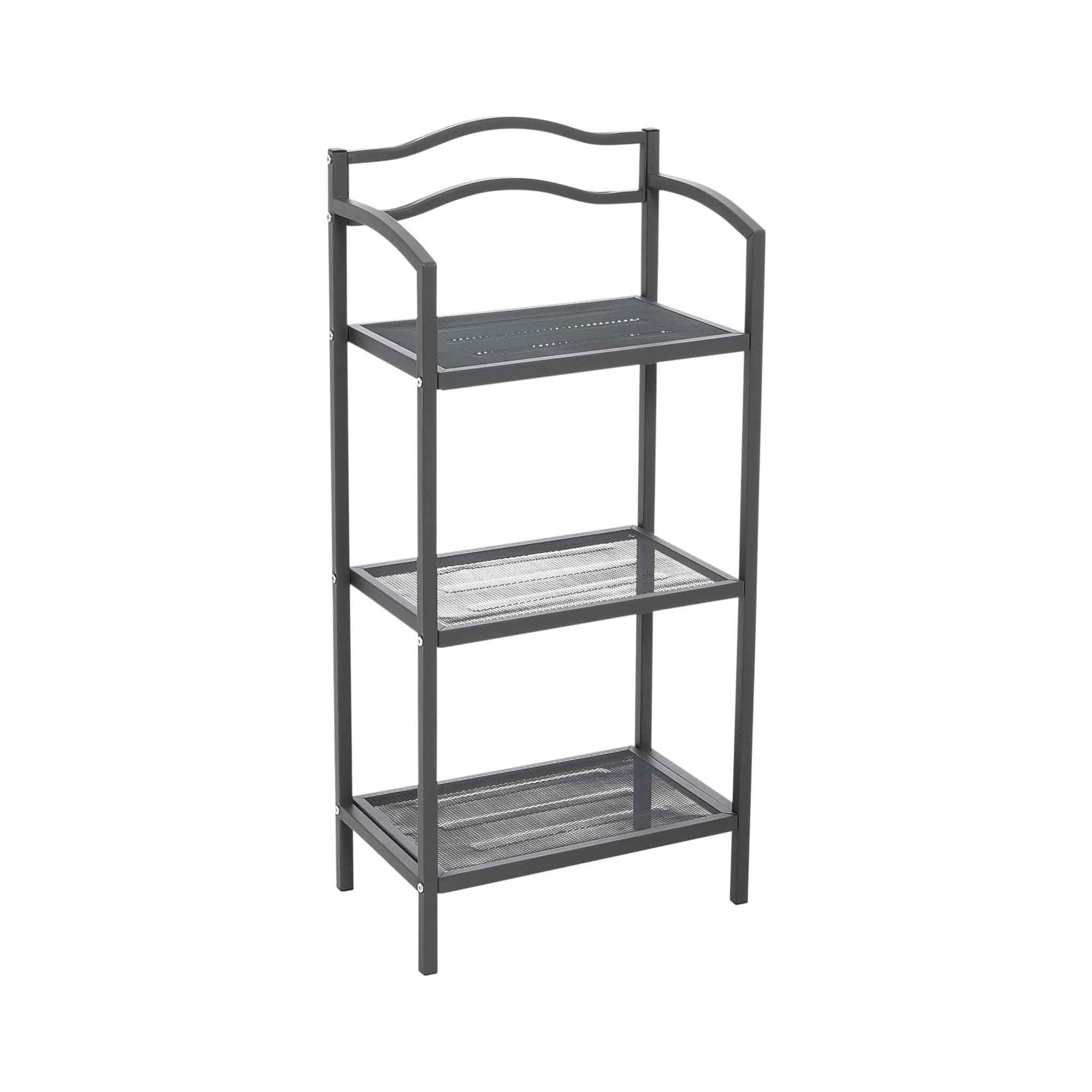 3-Tier Metal Bathroom Storage Shelf