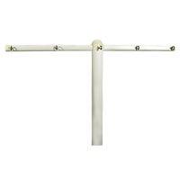 Rebrilliant Metal Clothesline Pole