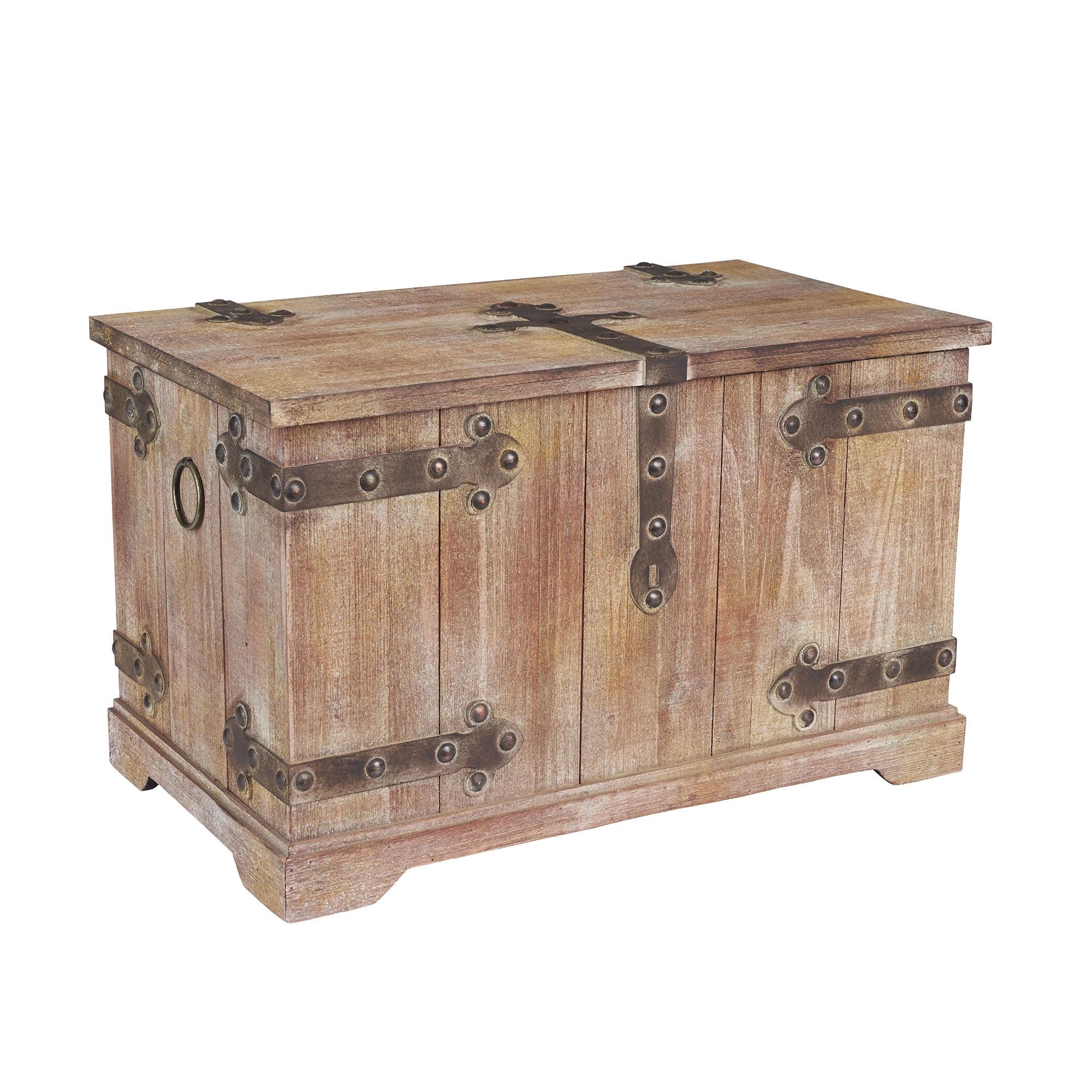 Household Essentials Decorative Trunk, Victorian, Large