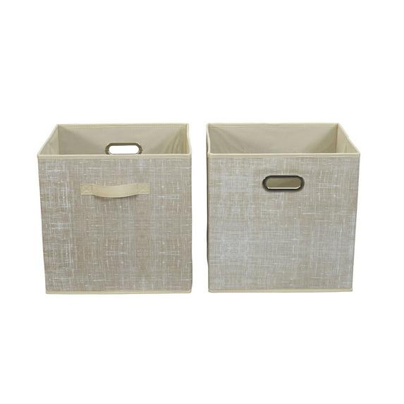Household Essentials Household Essentials Fabric Bin (Set of 2)