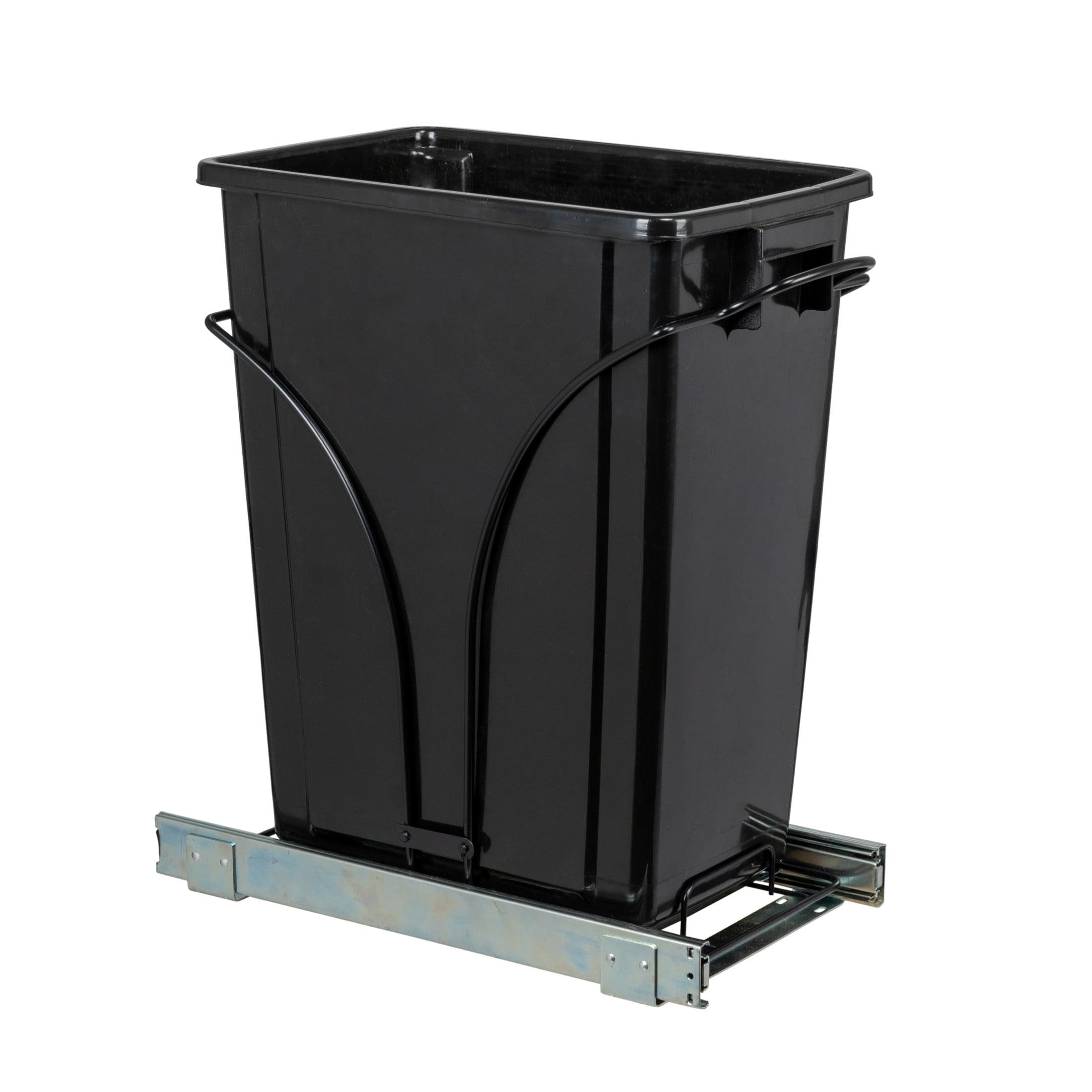 Steel Open Pull Out Trash Can