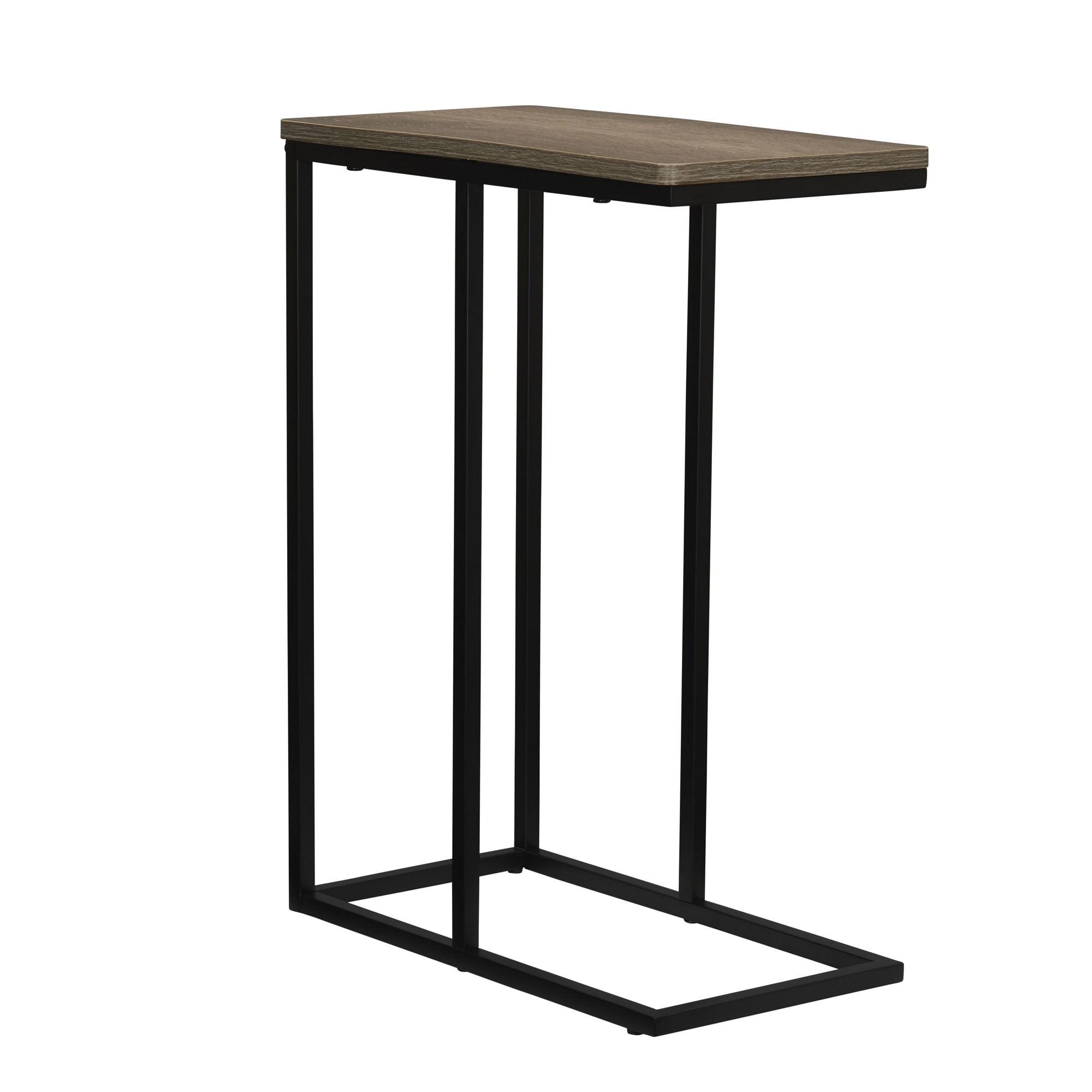 Household Essentials Jamestown C-Shaped End Table