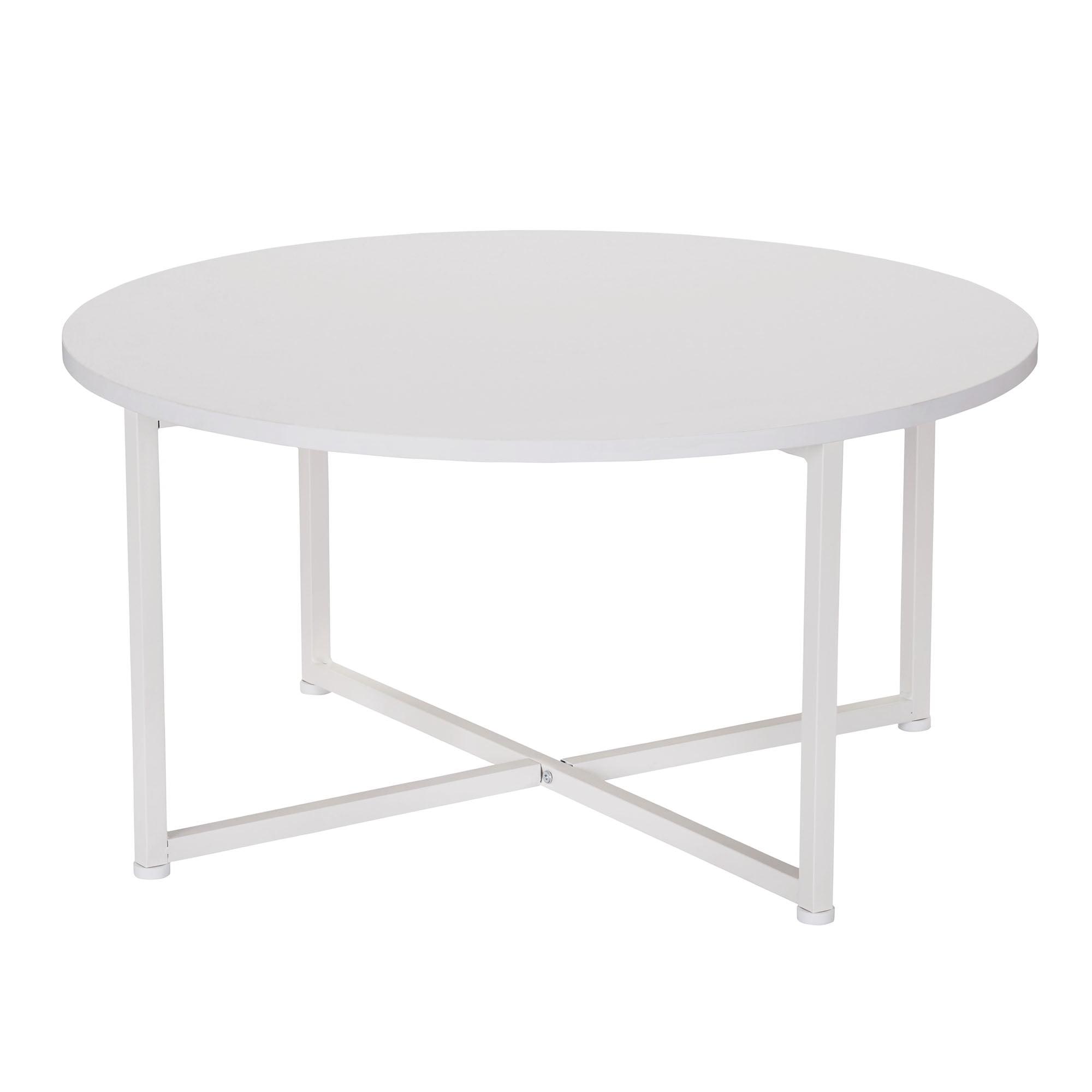 Household Essentials Jamestown Round Coffee Table