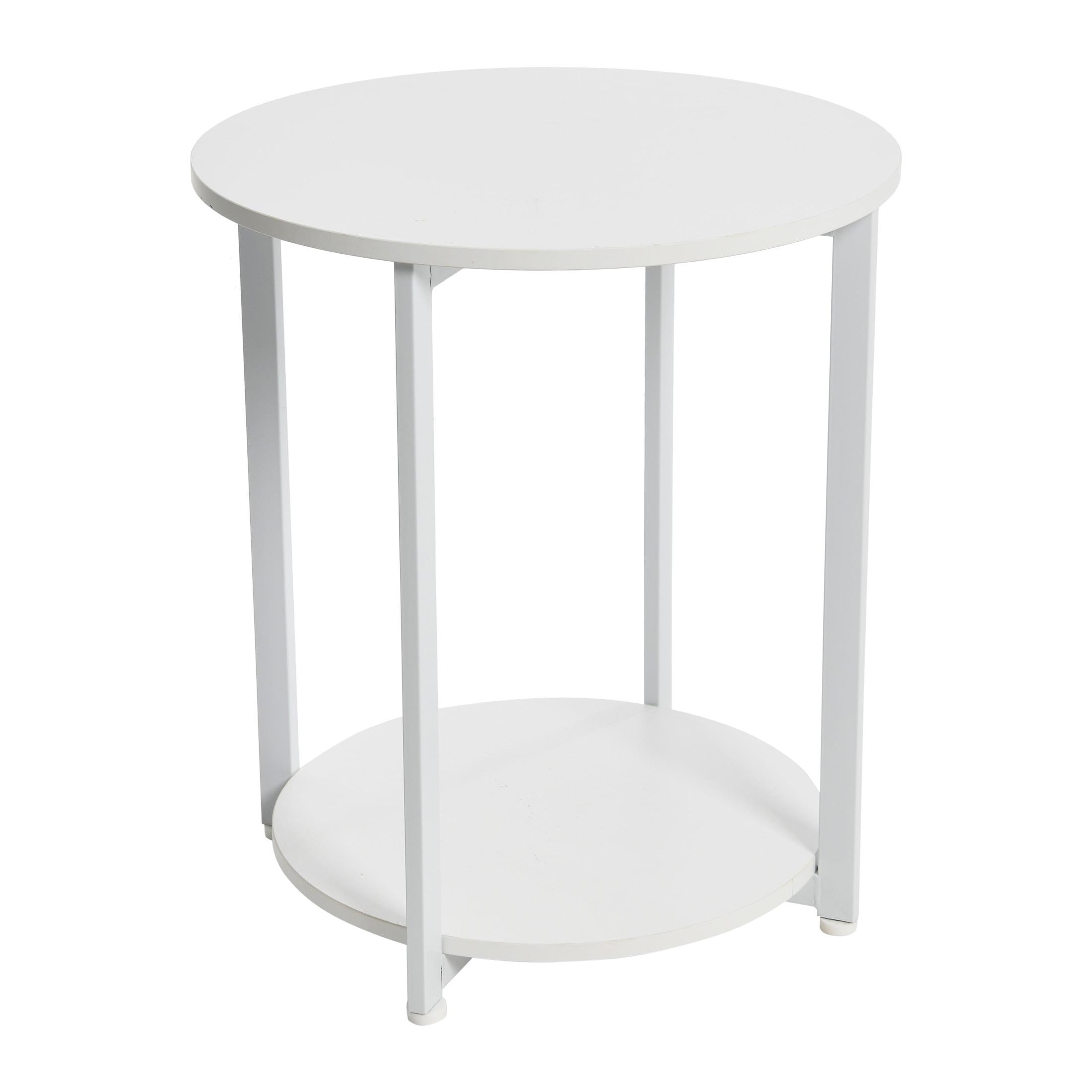 Household Essentials Jamestown Round End Table