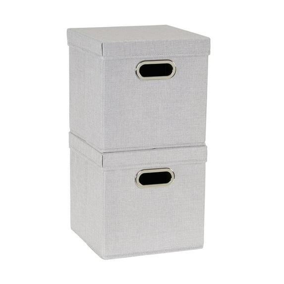 Household Essentials Household Essentials Fabric Bin (Set of 2)