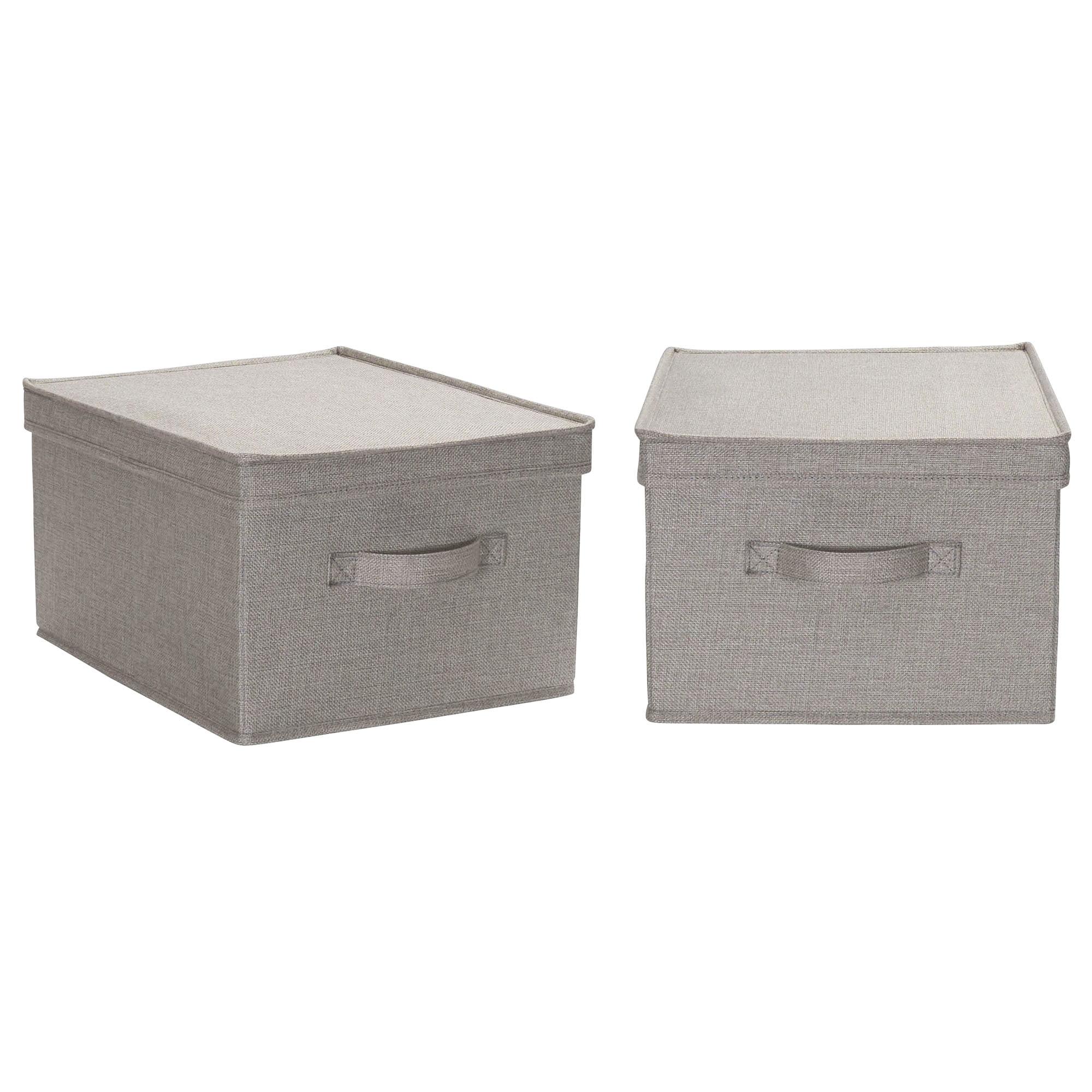 Household Essentials Household Essentials Fabric Bin (Set of 2)